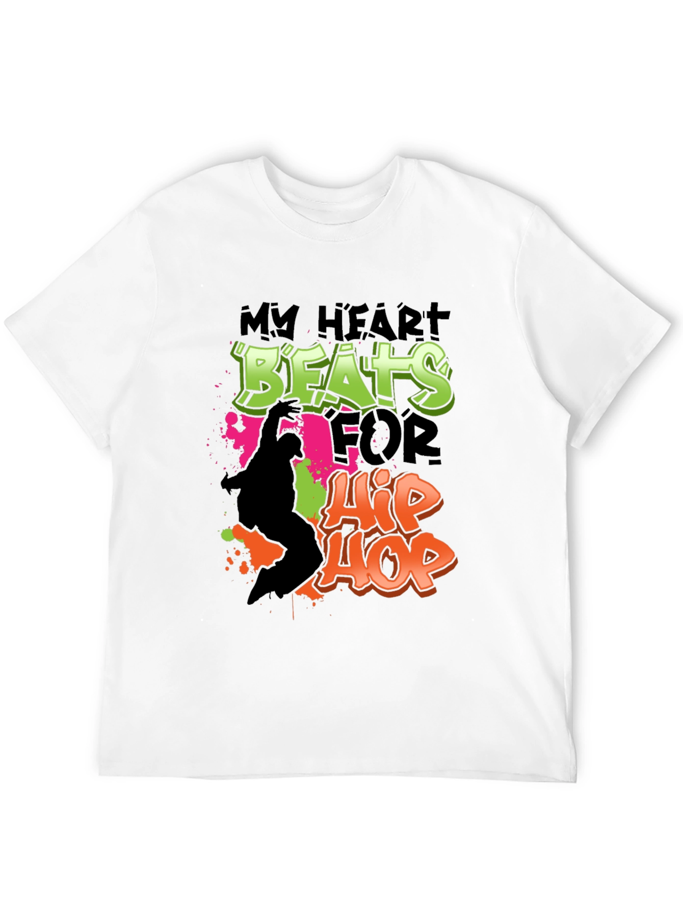 My Heart Beats For Hip Hop Graphic Tee