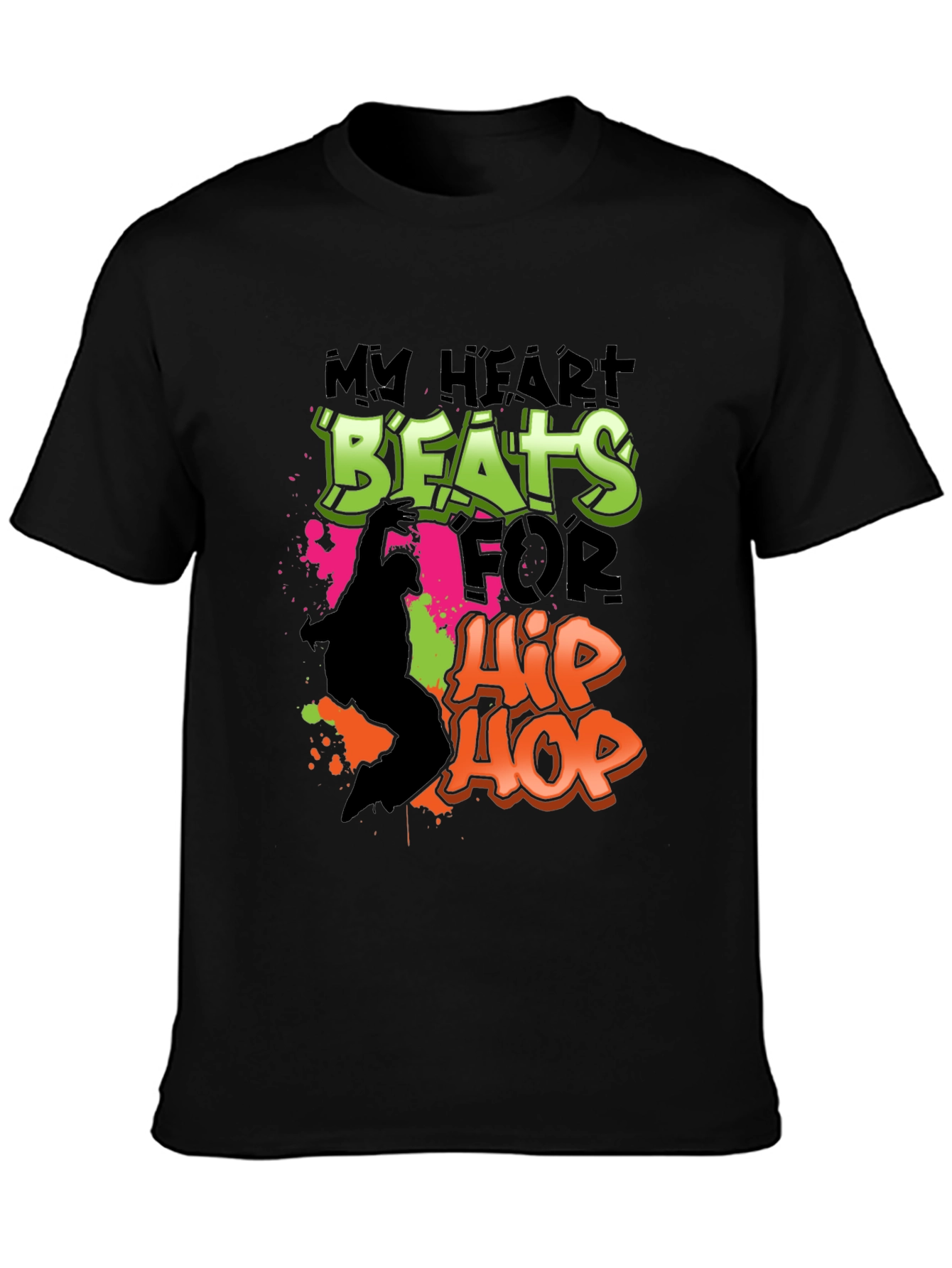 My Heart Beats For Hip Hop Graphic Tee