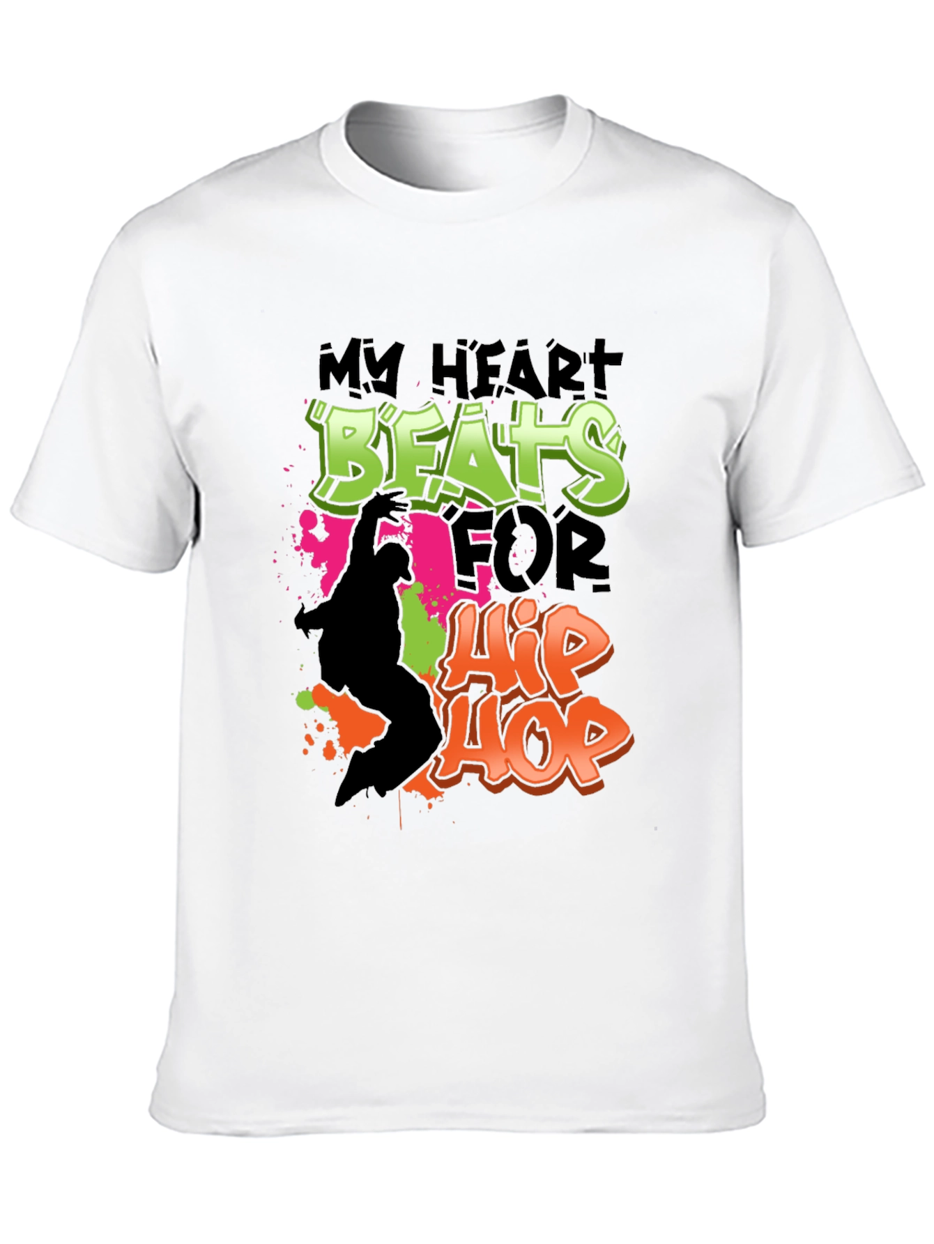 My Heart Beats For Hip Hop Graphic Tee