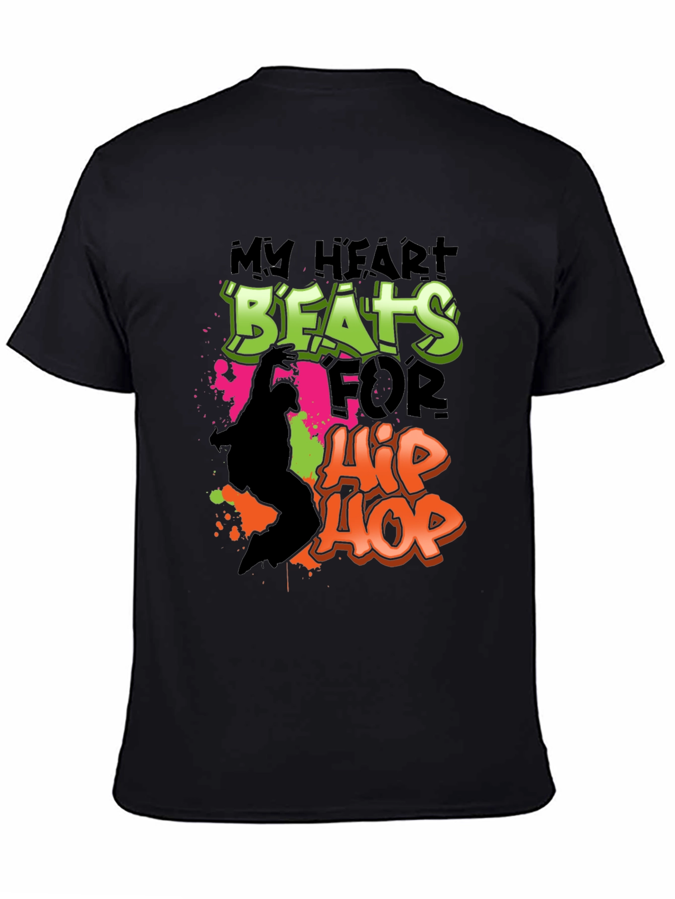 My Heart Beats For Hip Hop Graphic Tee