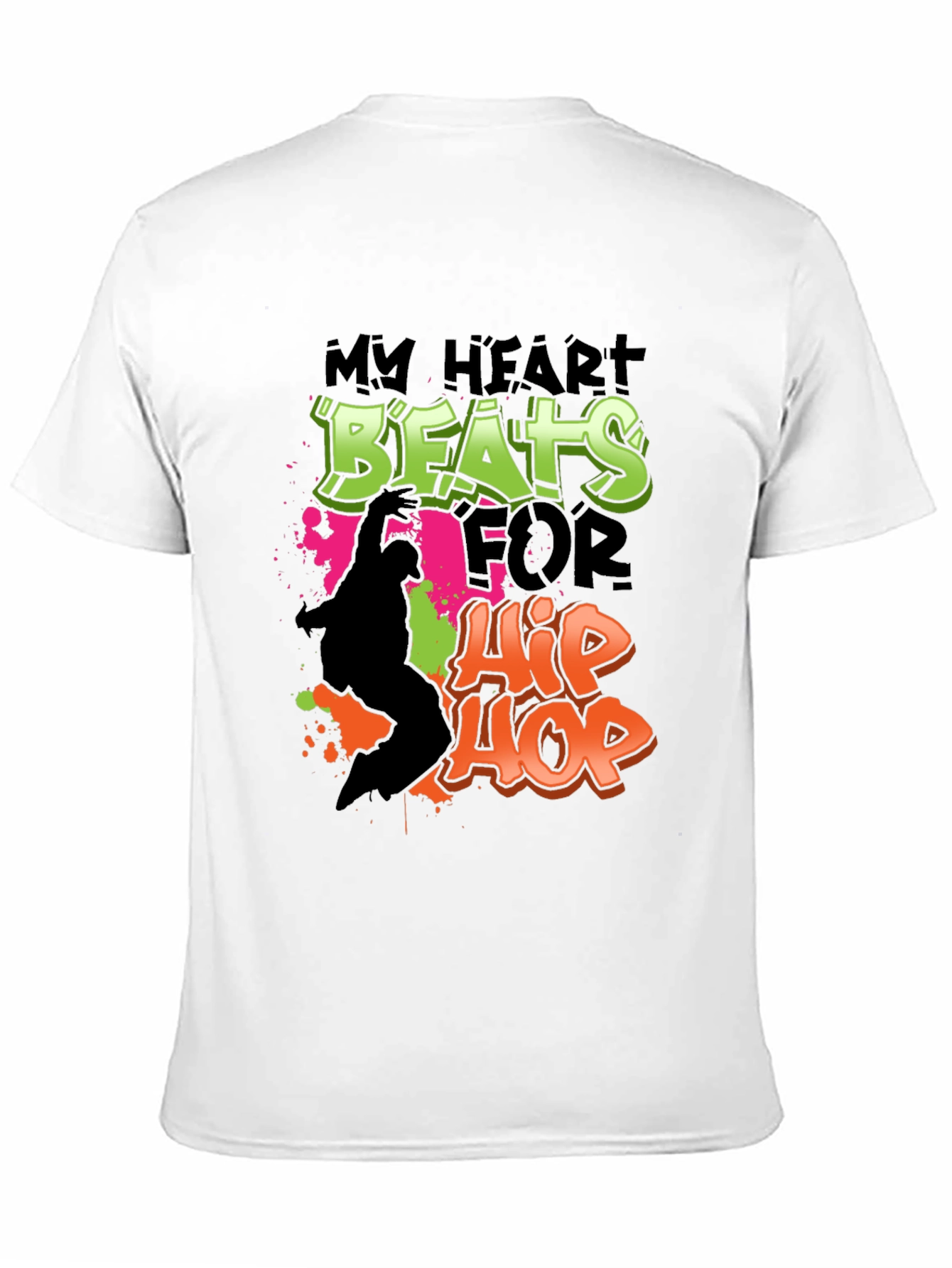 My Heart Beats For Hip Hop Graphic Tee
