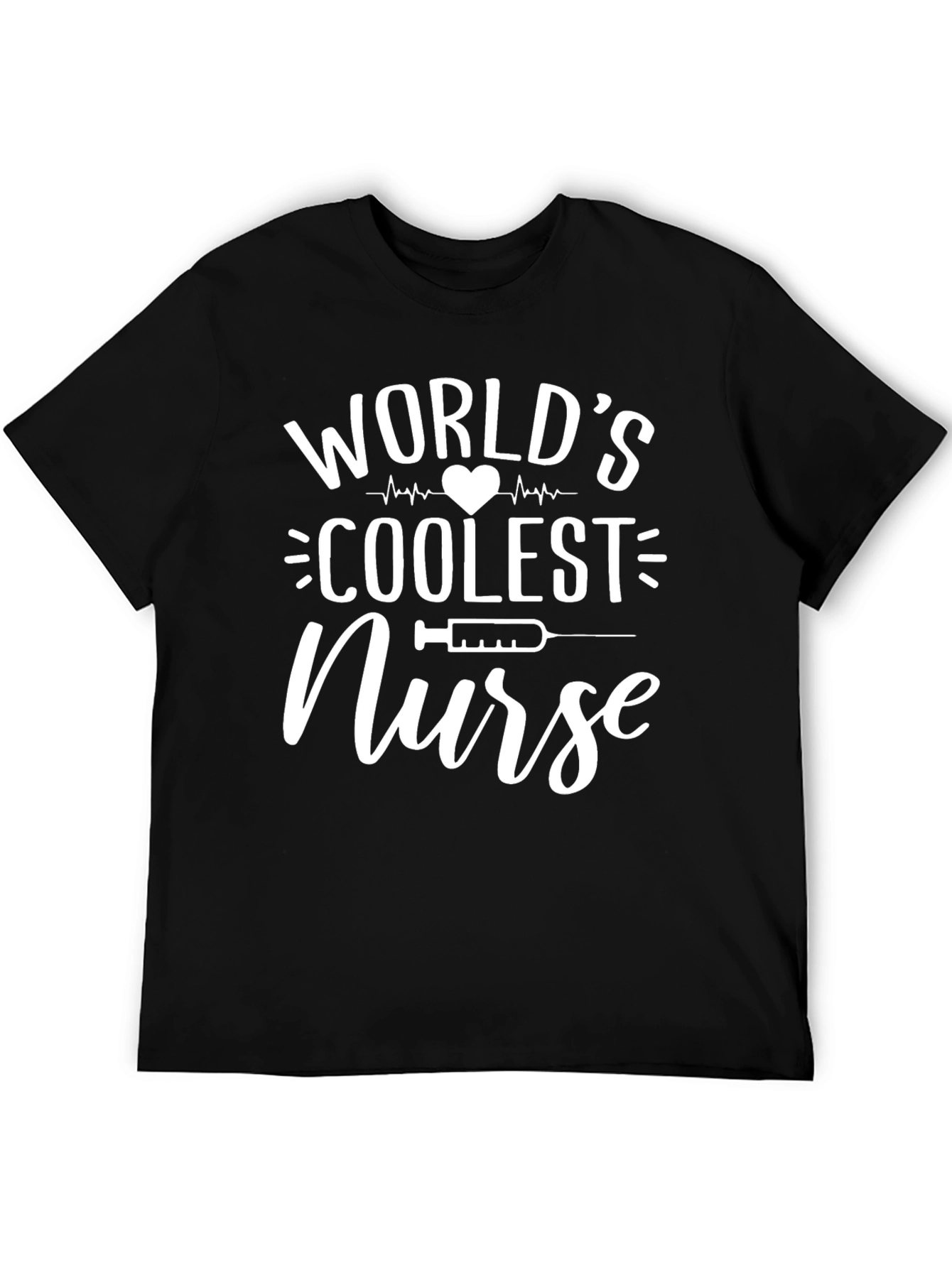 Coolest Nurse T-Shirt - Black
