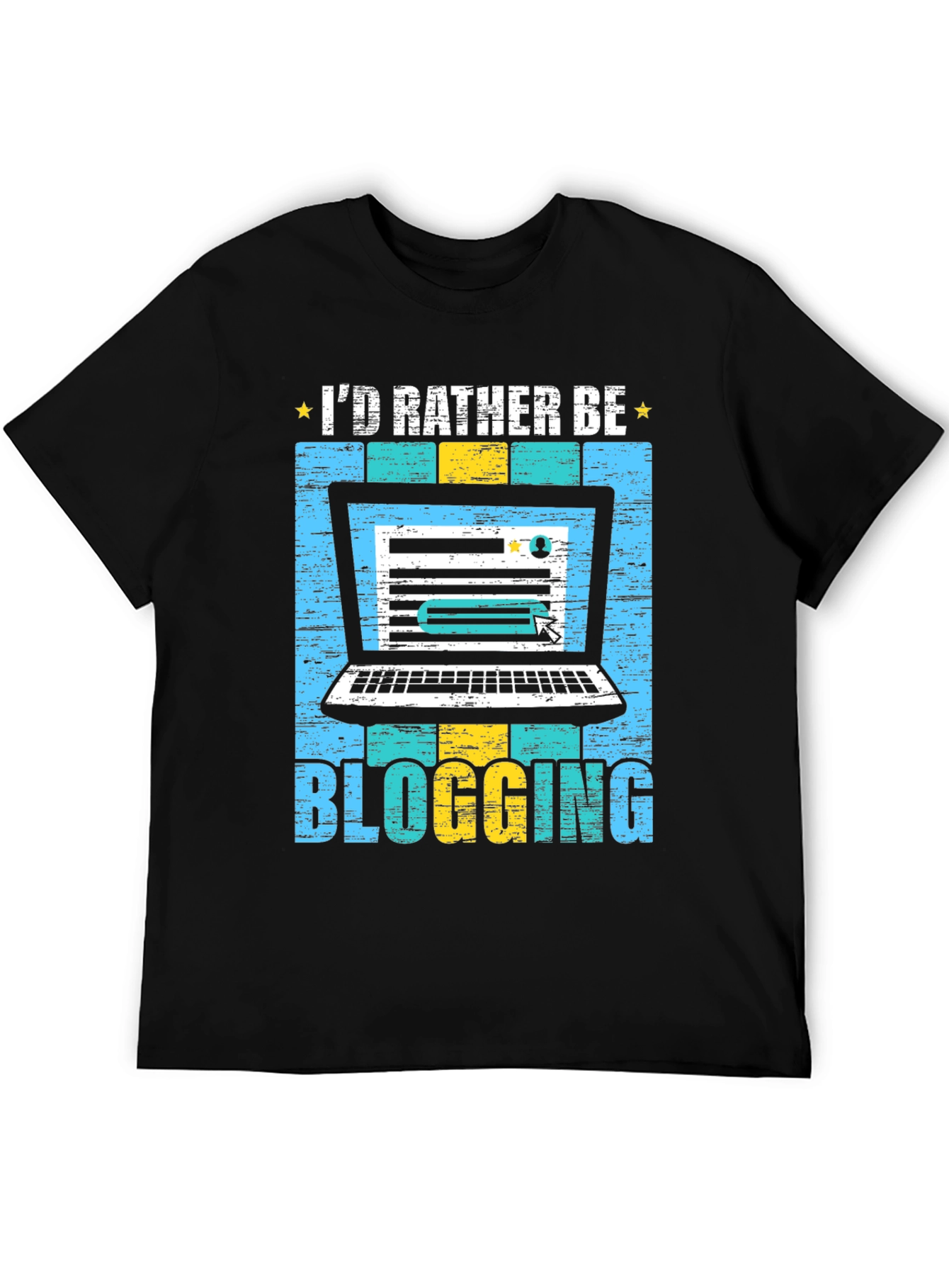 Id Rather Be Blogging T-Shirt