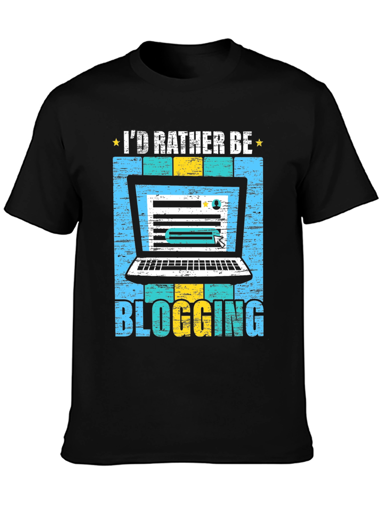 Id Rather Be Blogging T-Shirt