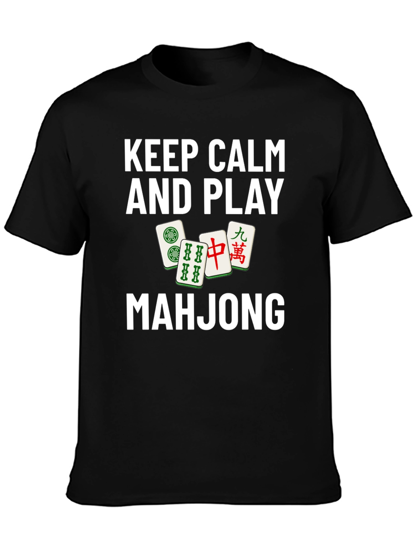 Keep Calm and Play Mahjong T-Shirt