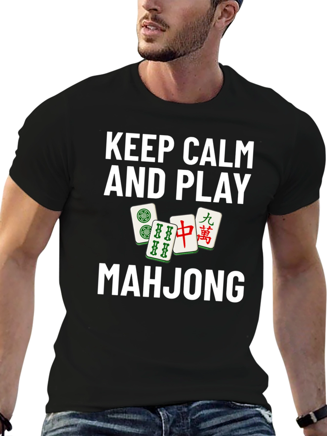 Keep Calm and Play Mahjong T-Shirt