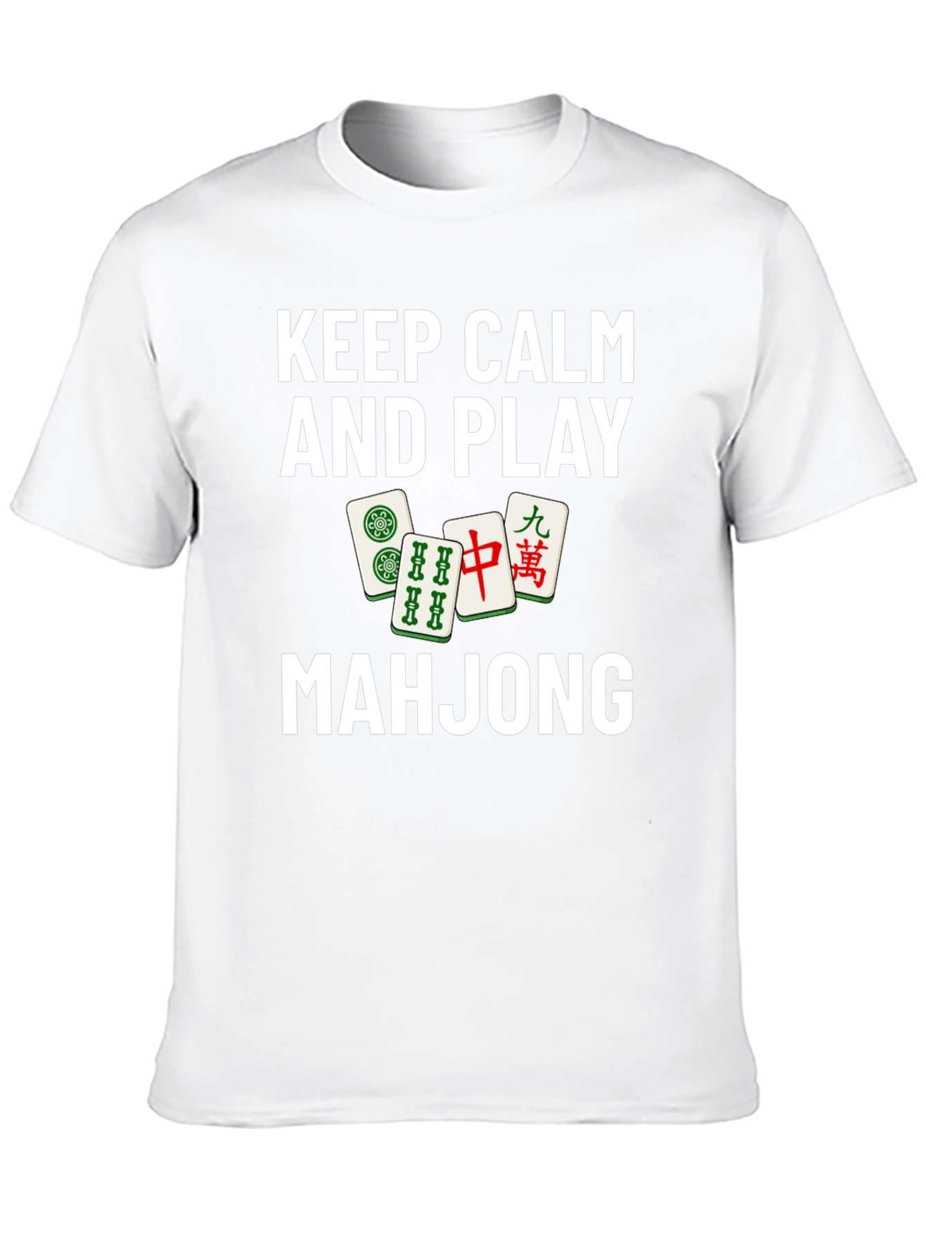 Keep Calm and Play Mahjong T-Shirt