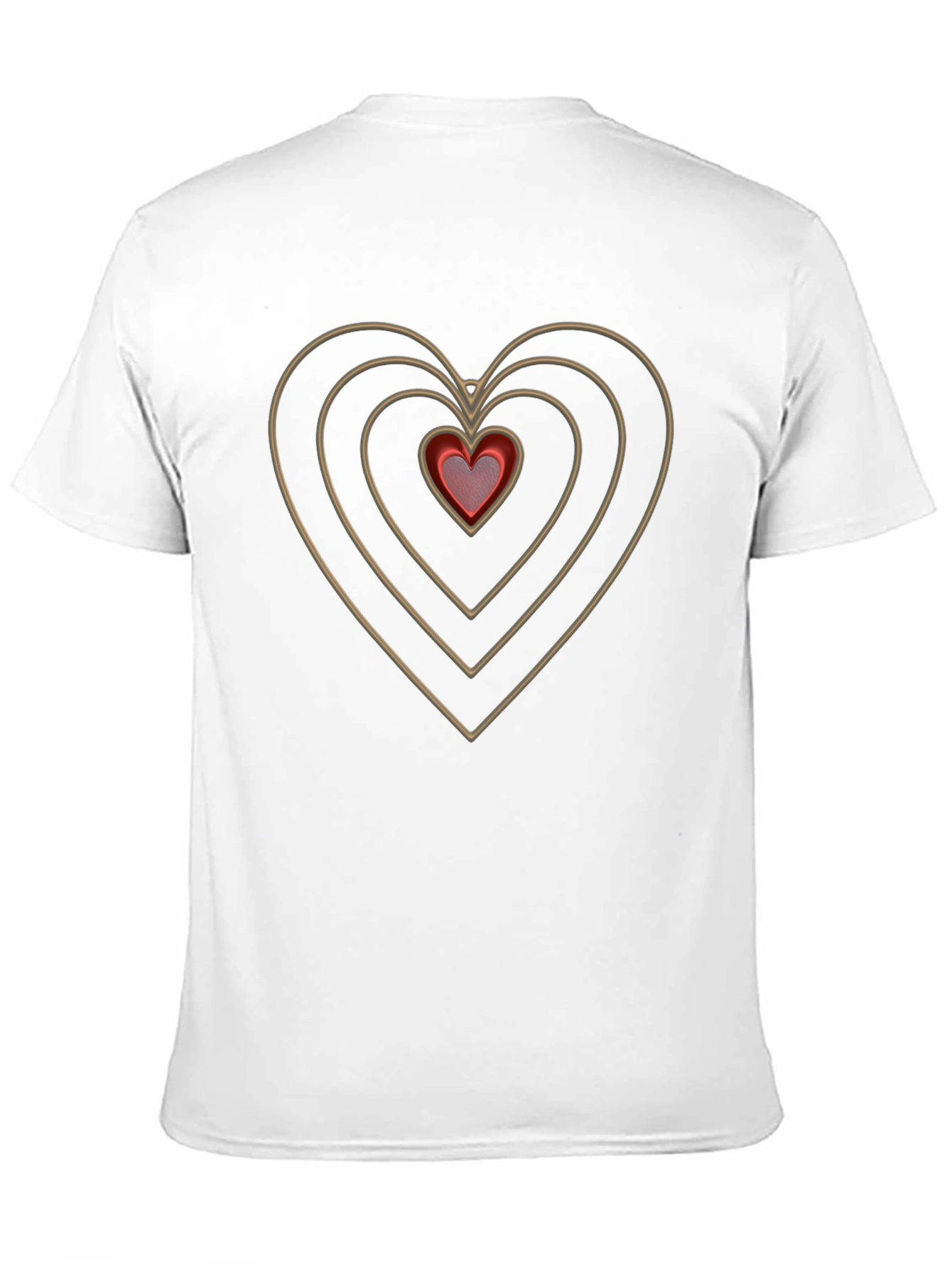 Heartbeat Graphic Tee - Stylish Black T-Shirt