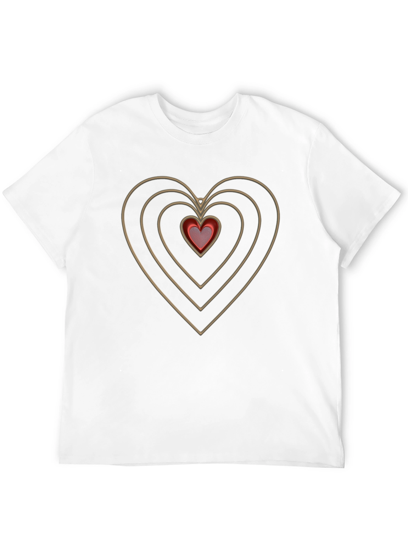 Heartbeat Graphic Tee - Stylish Black T-Shirt