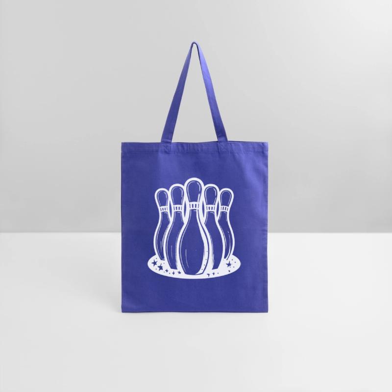 Bowling Pins Cartoon Style