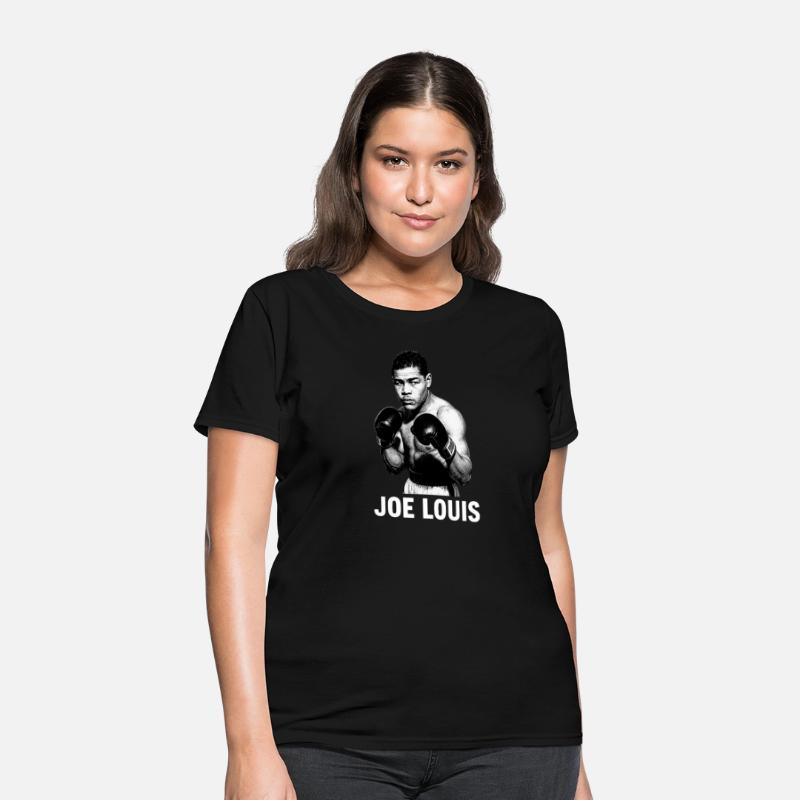 Boxer Joe Louis Black and White