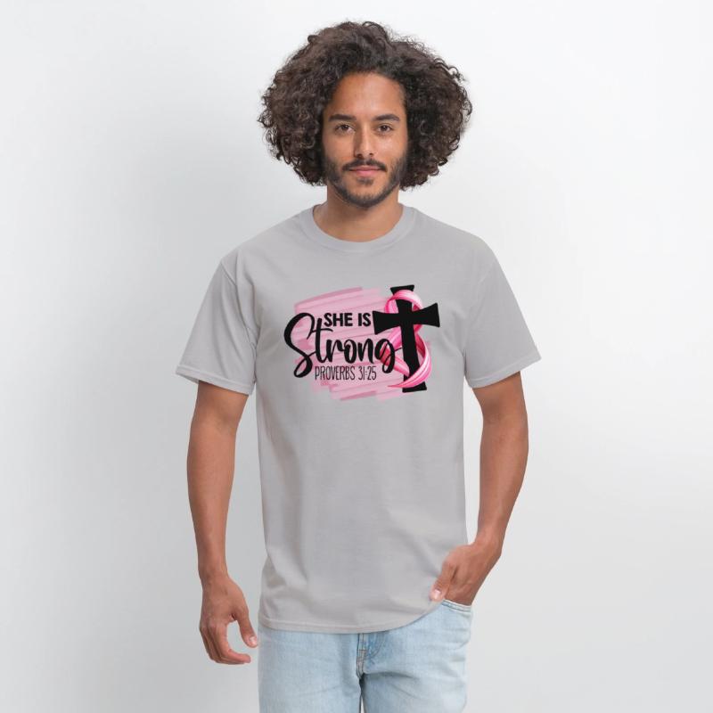 Breast cancer. She is Strong proverbs 31 25