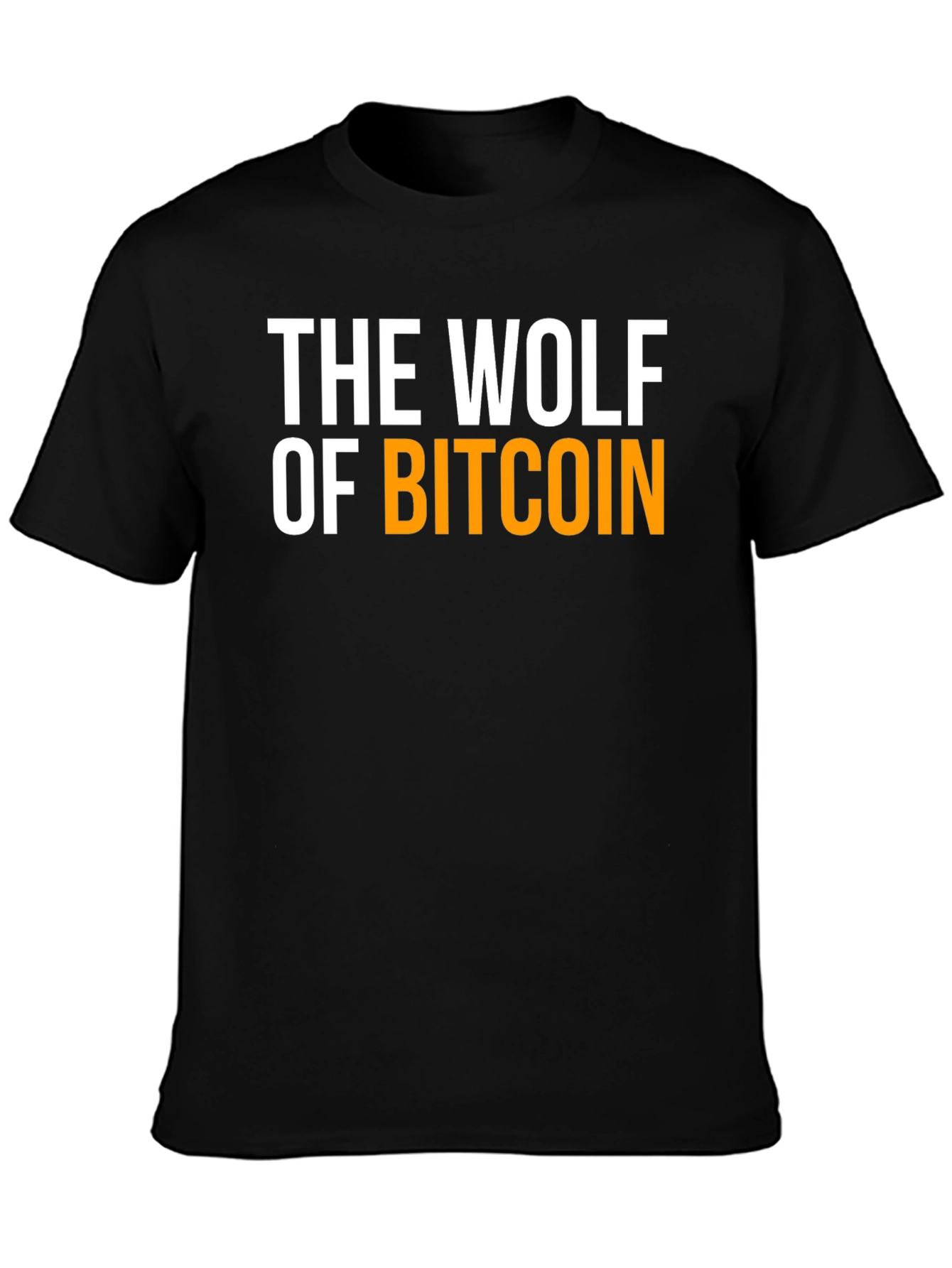 The Wolf of Bitcoin Graphic T-Shirt