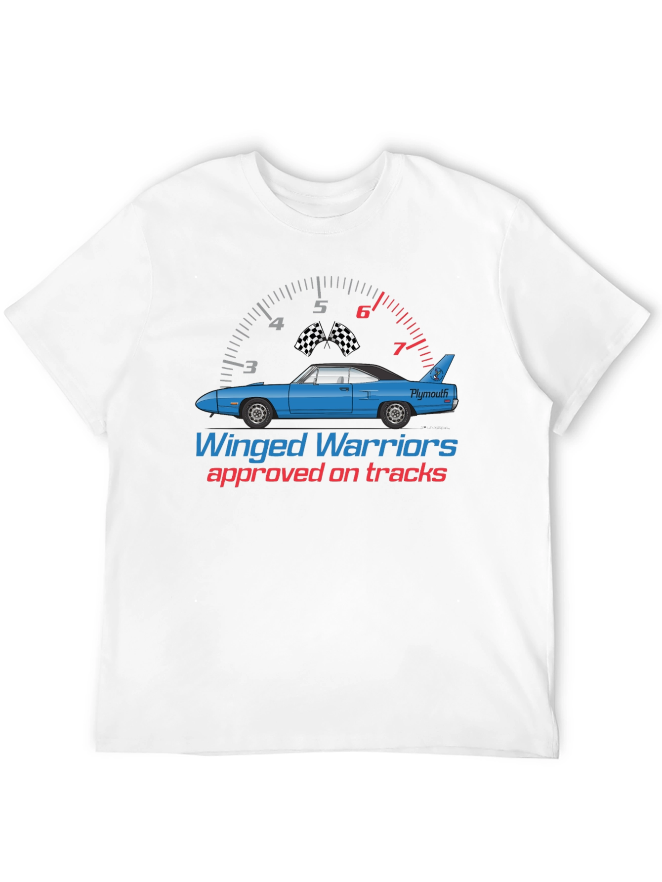 Winged Warriors Plymouth Graphic T-Shirt