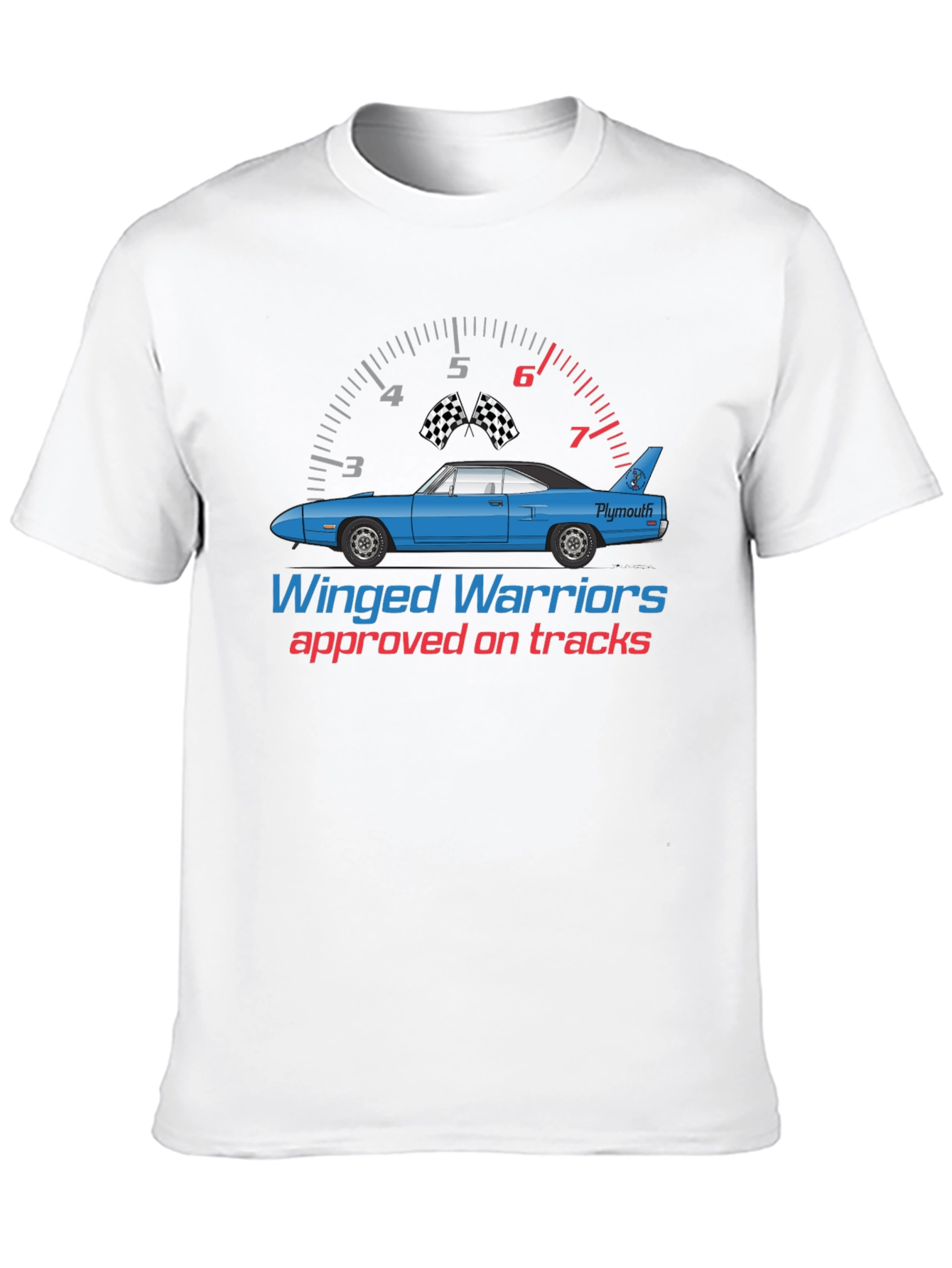 Winged Warriors Plymouth Graphic T-Shirt