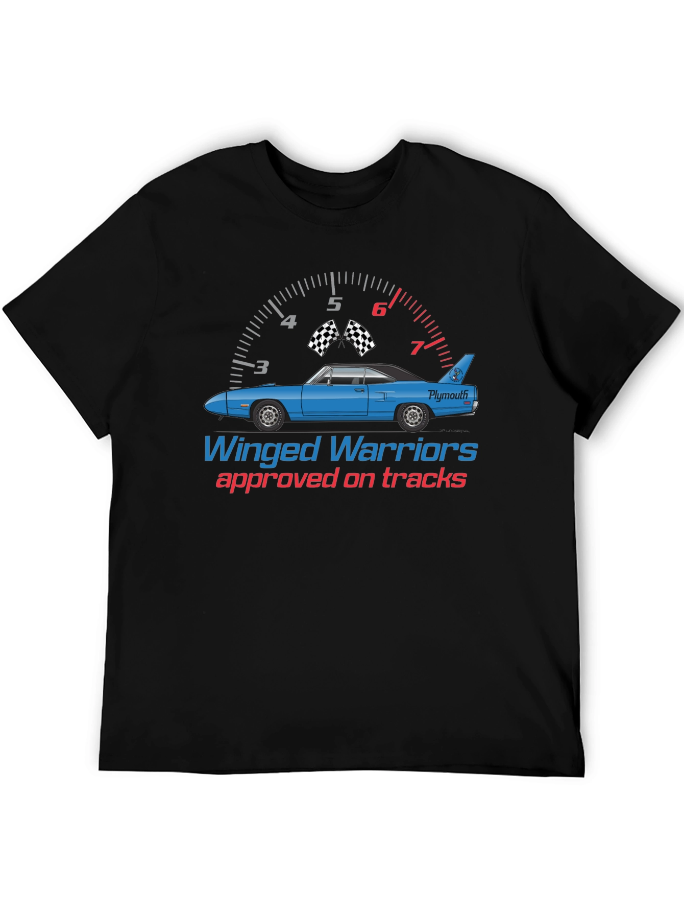 Winged Warriors Plymouth Graphic T-Shirt