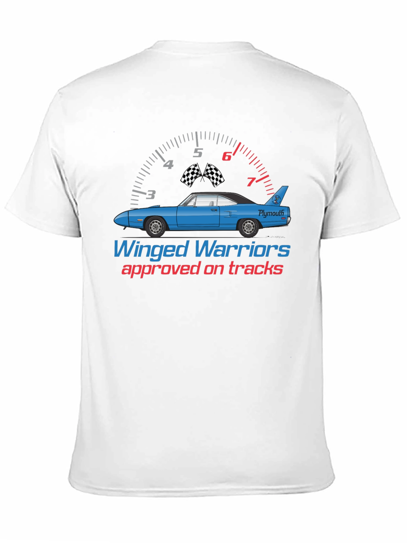 Winged Warriors Plymouth Graphic T-Shirt