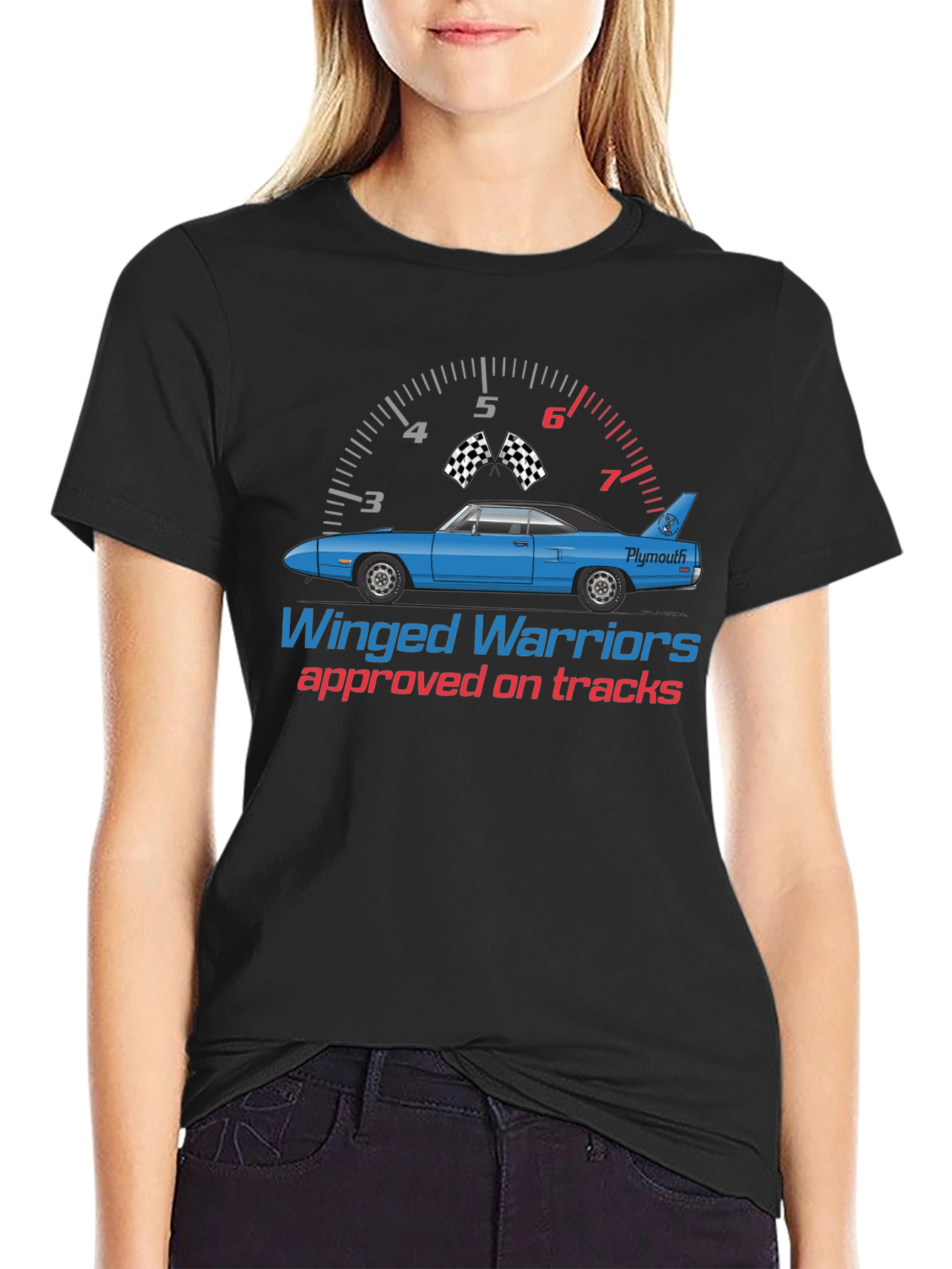 Winged Warriors Plymouth Graphic T-Shirt