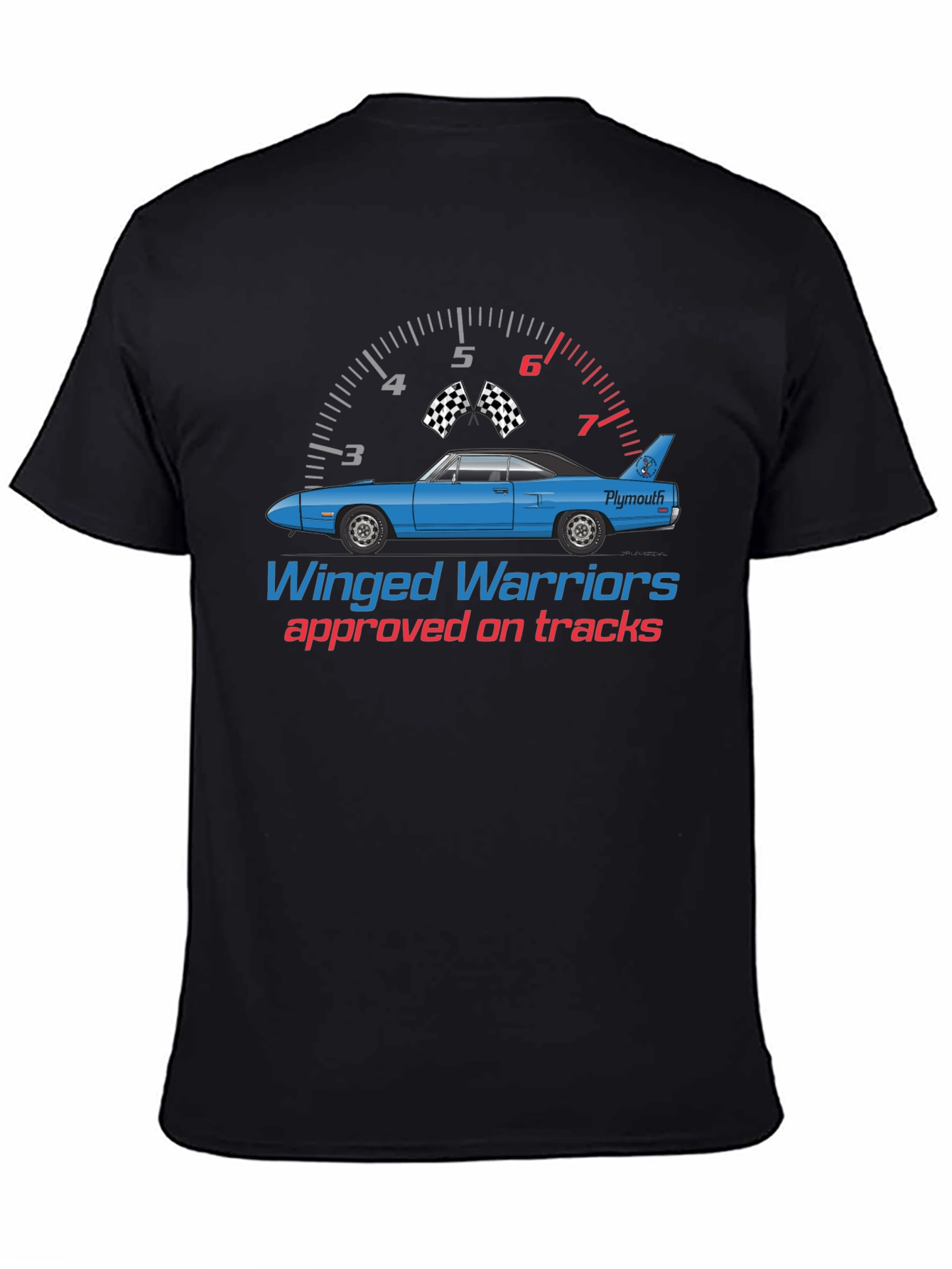 Winged Warriors Plymouth Graphic T-Shirt