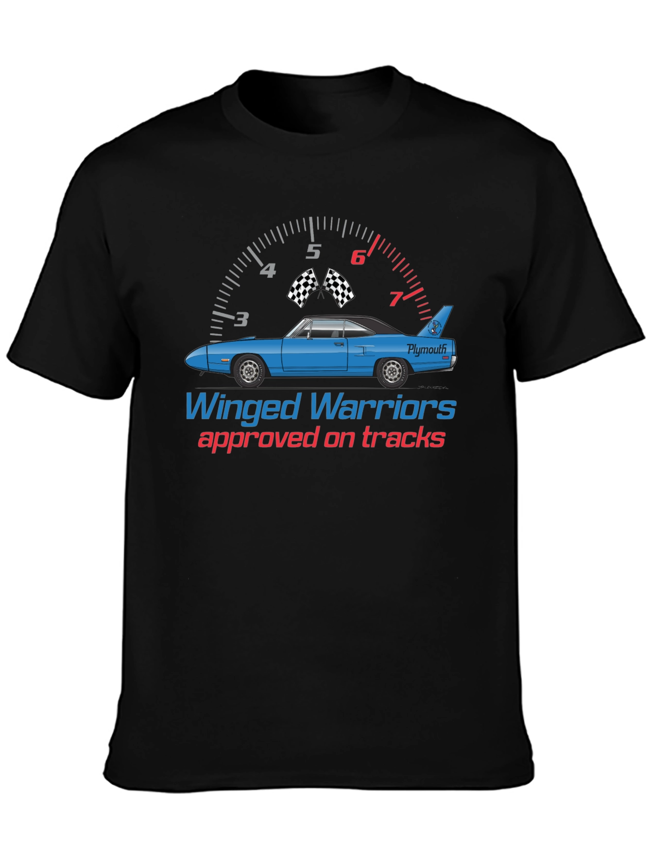 Winged Warriors Plymouth Graphic T-Shirt
