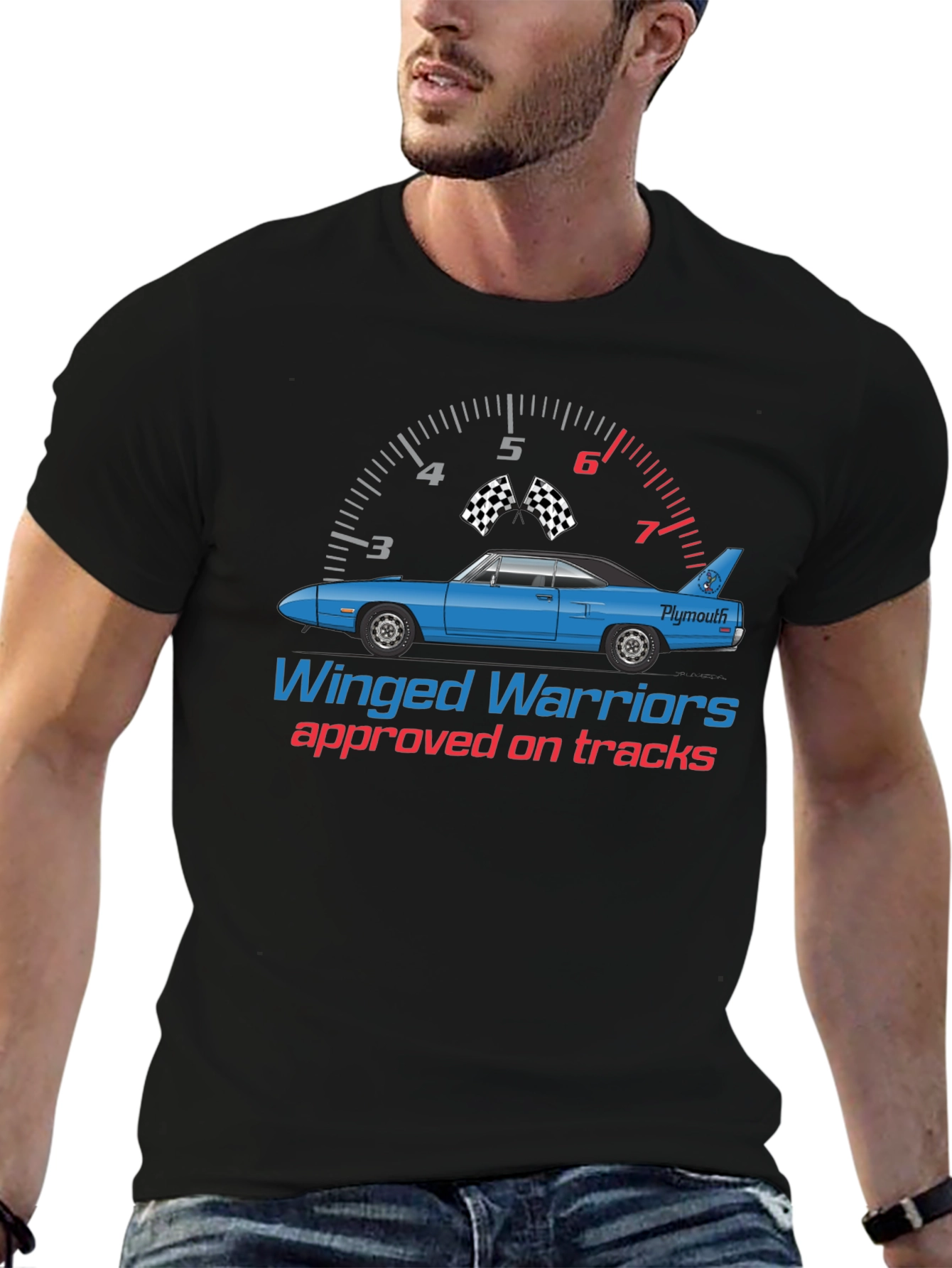 Winged Warriors Plymouth Graphic T-Shirt