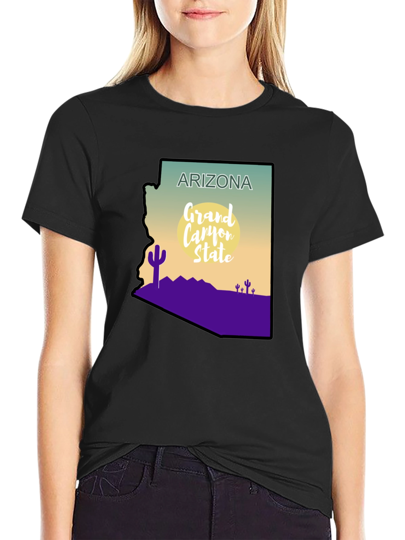 Arizona State T-Shirt - Grand Canyon Novelty Tee
