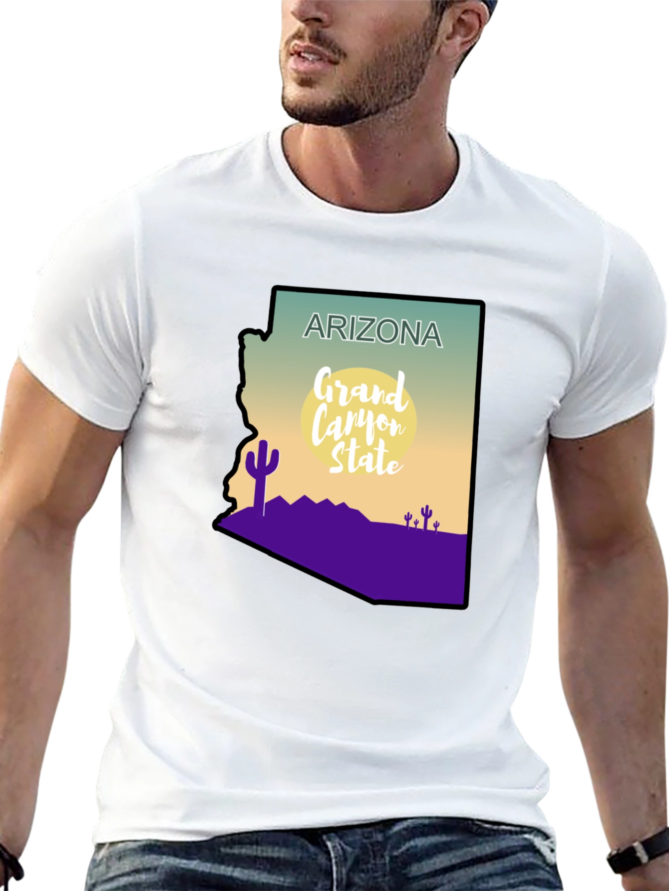Arizona State T-Shirt - Grand Canyon Novelty Tee