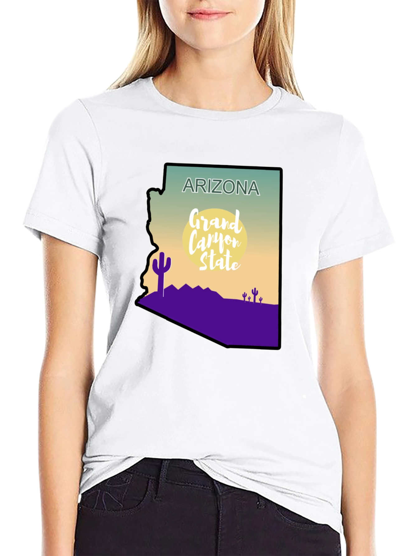 Arizona State T-Shirt - Grand Canyon Novelty Tee
