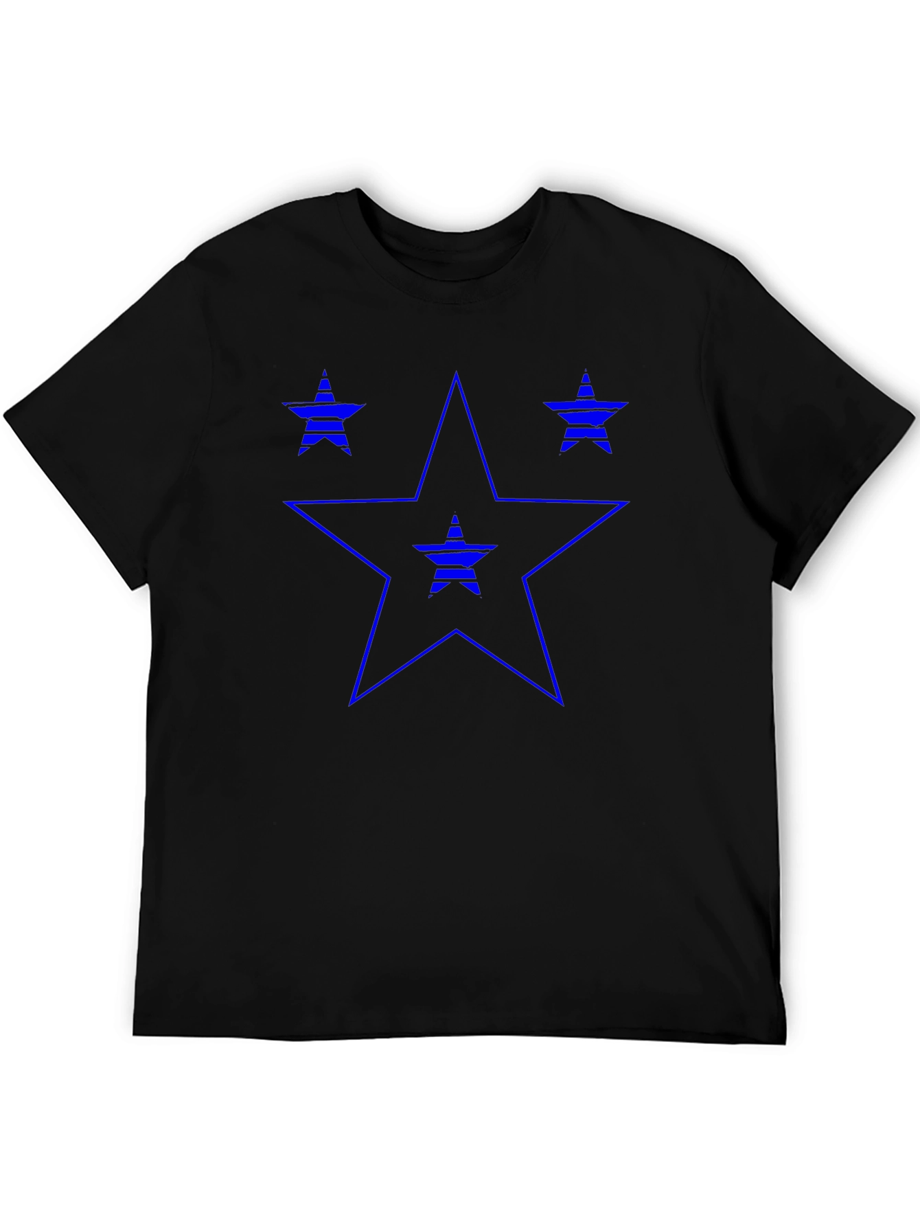 Star Graphic Print Tee - Cool Casual Style