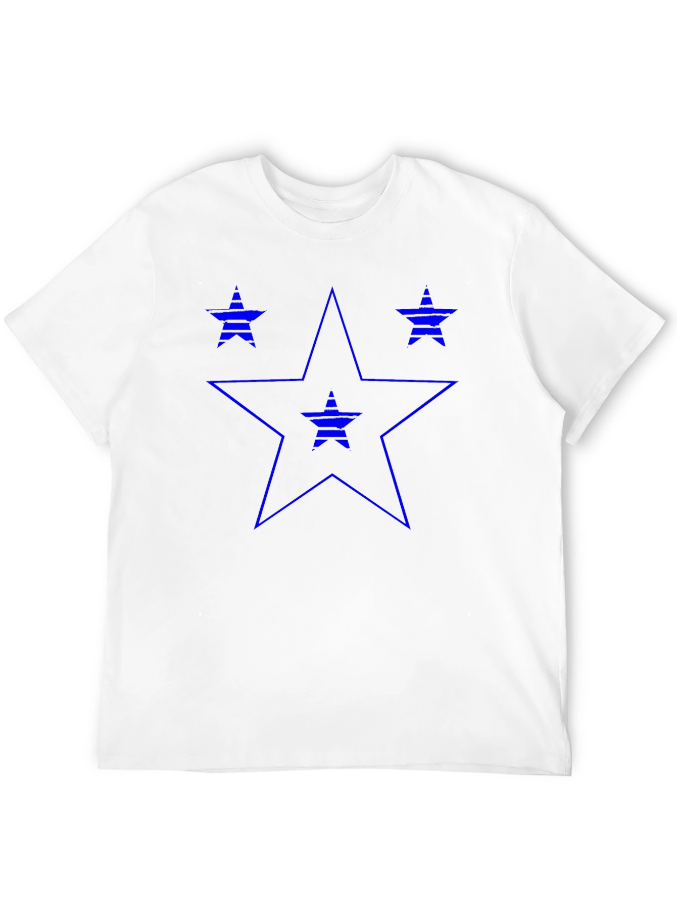 Star Graphic Print Tee - Cool Casual Style