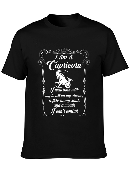 I Am A Capricorn T-Shirt - Zodiac Sign Apparel