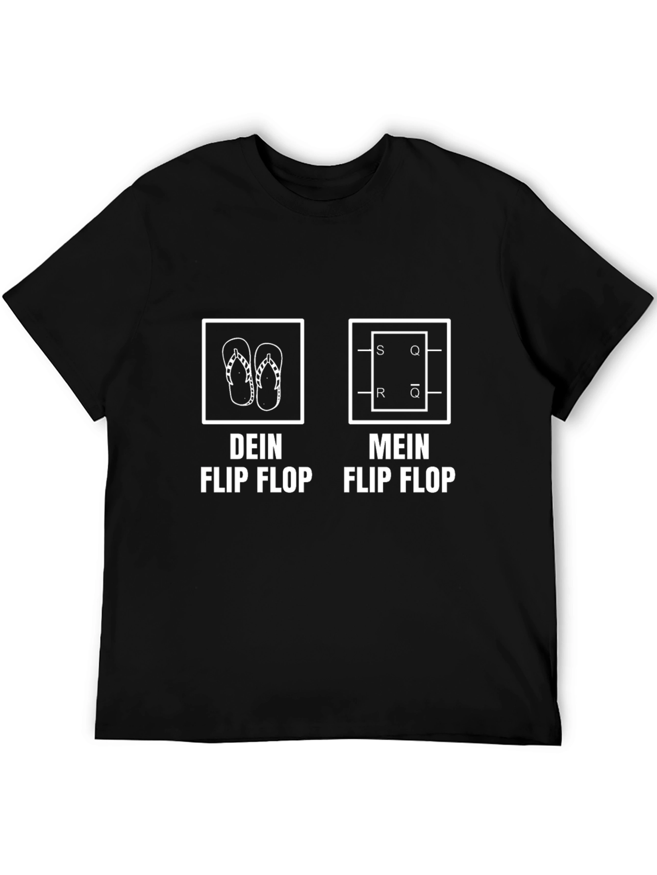 Geeky Flip Flop T-Shirt - Engineer Humor
