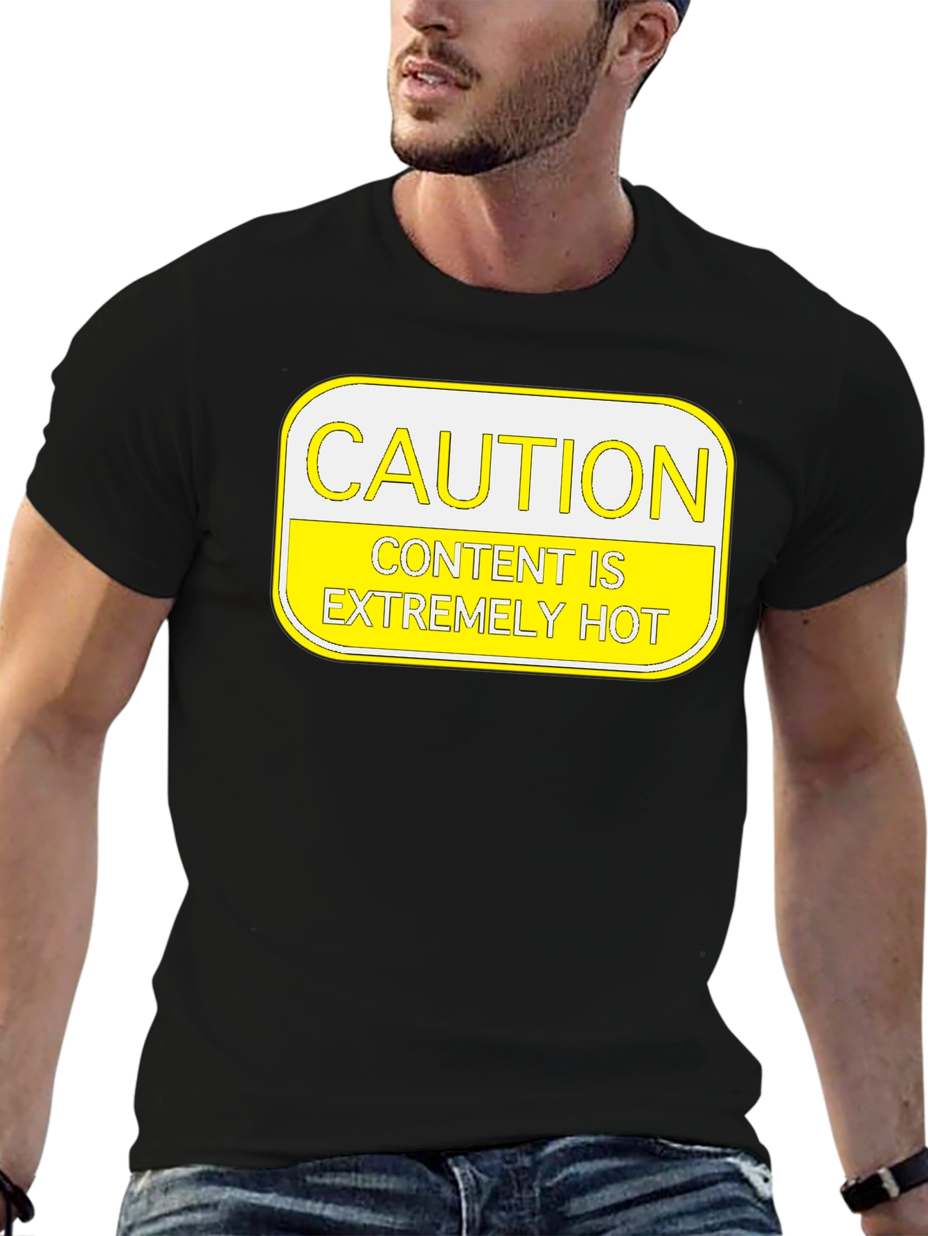 Caution: Content Is Extremely Hot T-Shirt