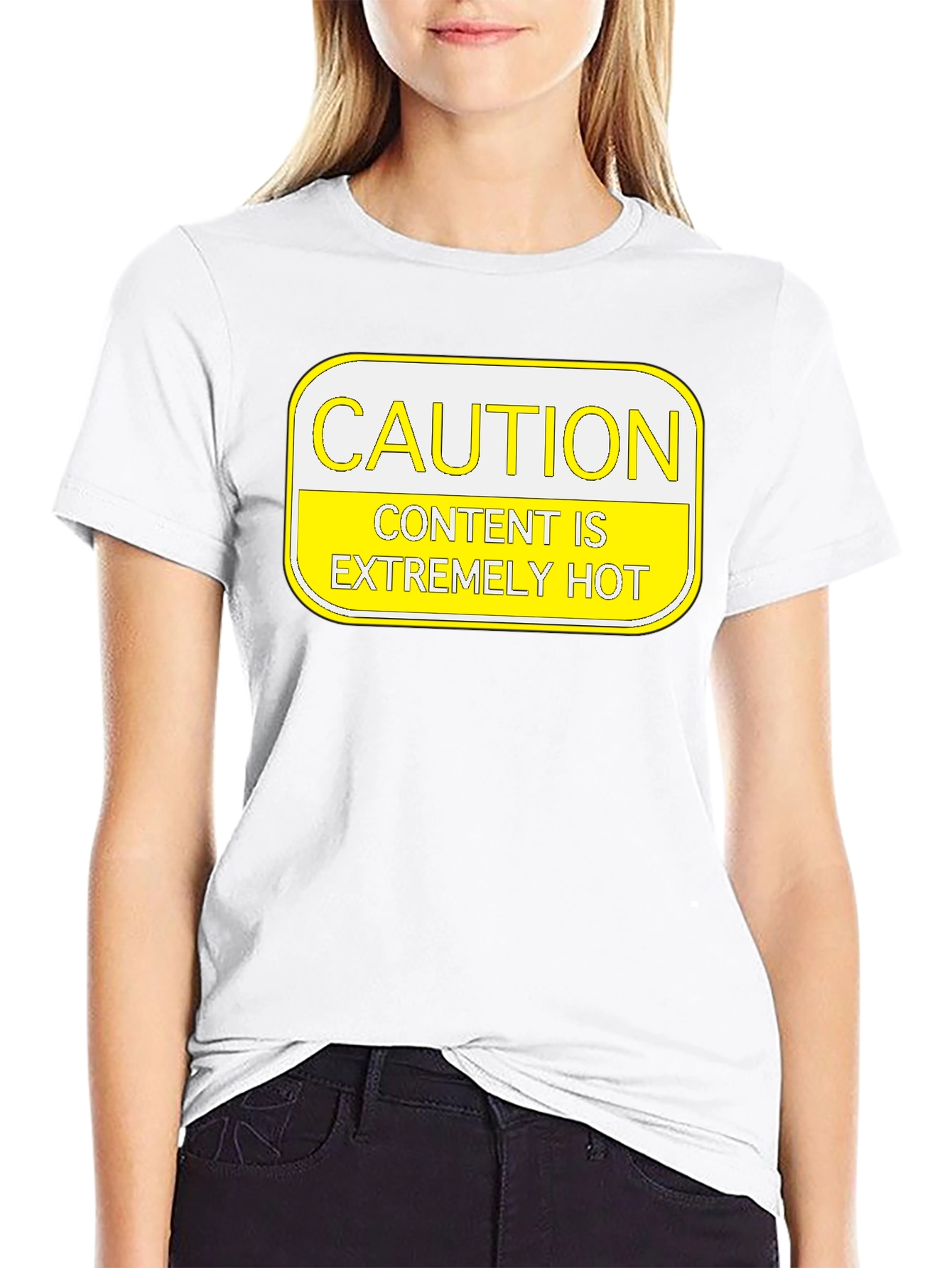 Caution: Content Is Extremely Hot T-Shirt