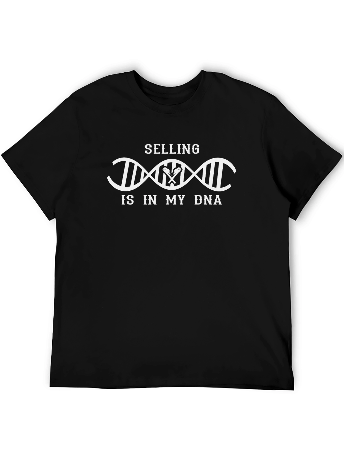 Selling DNA T-Shirt - Black Tee