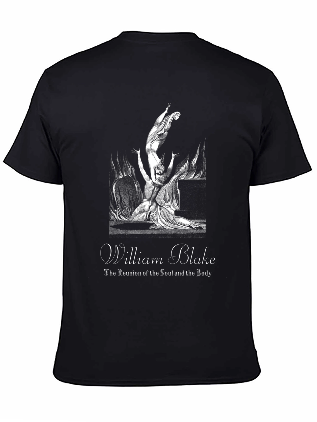 William Blake Art T-Shirt - Soul and Body Reunion