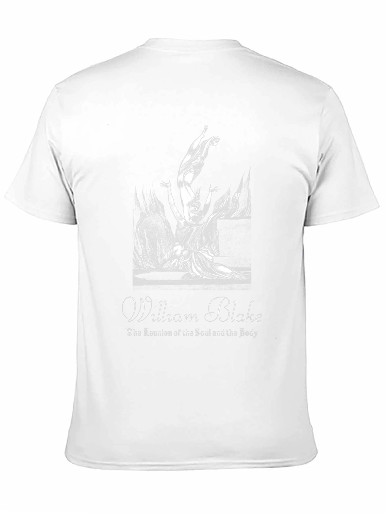 William Blake Art T-Shirt - Soul and Body Reunion