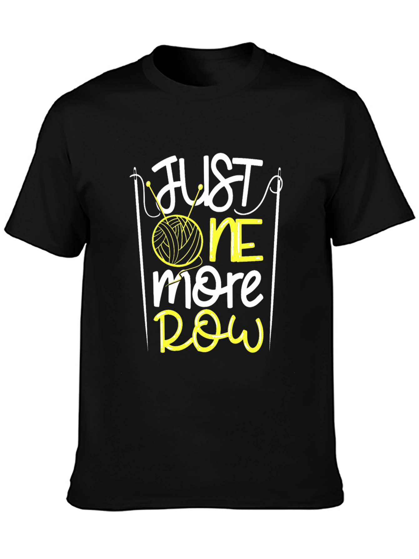 Just One More Row Knit & Crochet T-Shirt