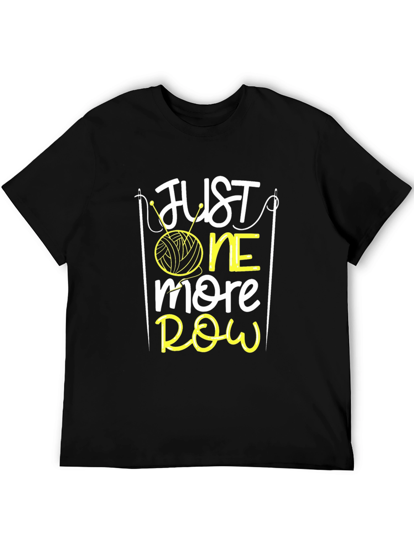 Just One More Row Knit & Crochet T-Shirt