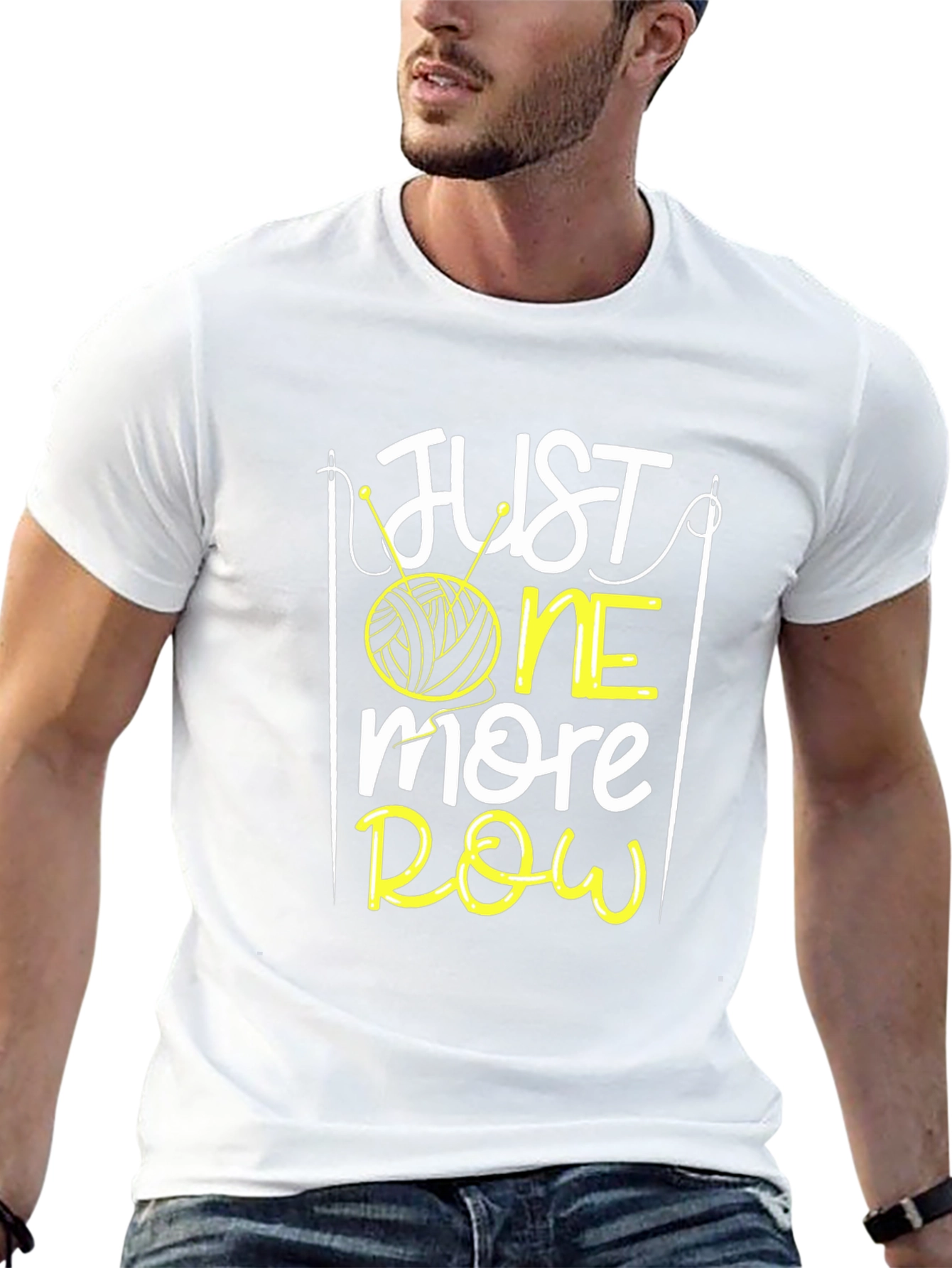 Just One More Row Knit & Crochet T-Shirt