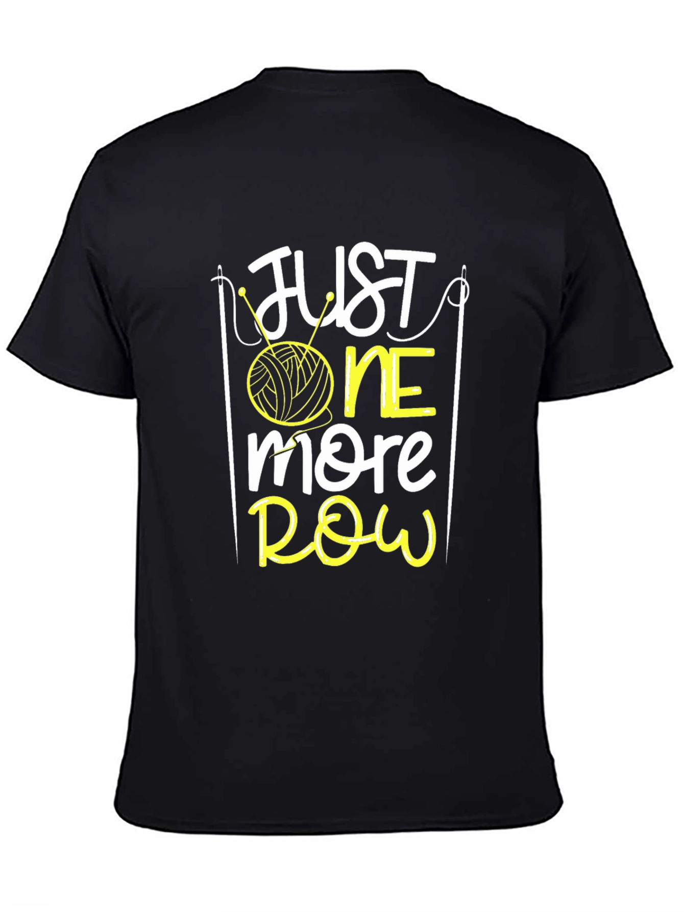 Just One More Row Knit & Crochet T-Shirt
