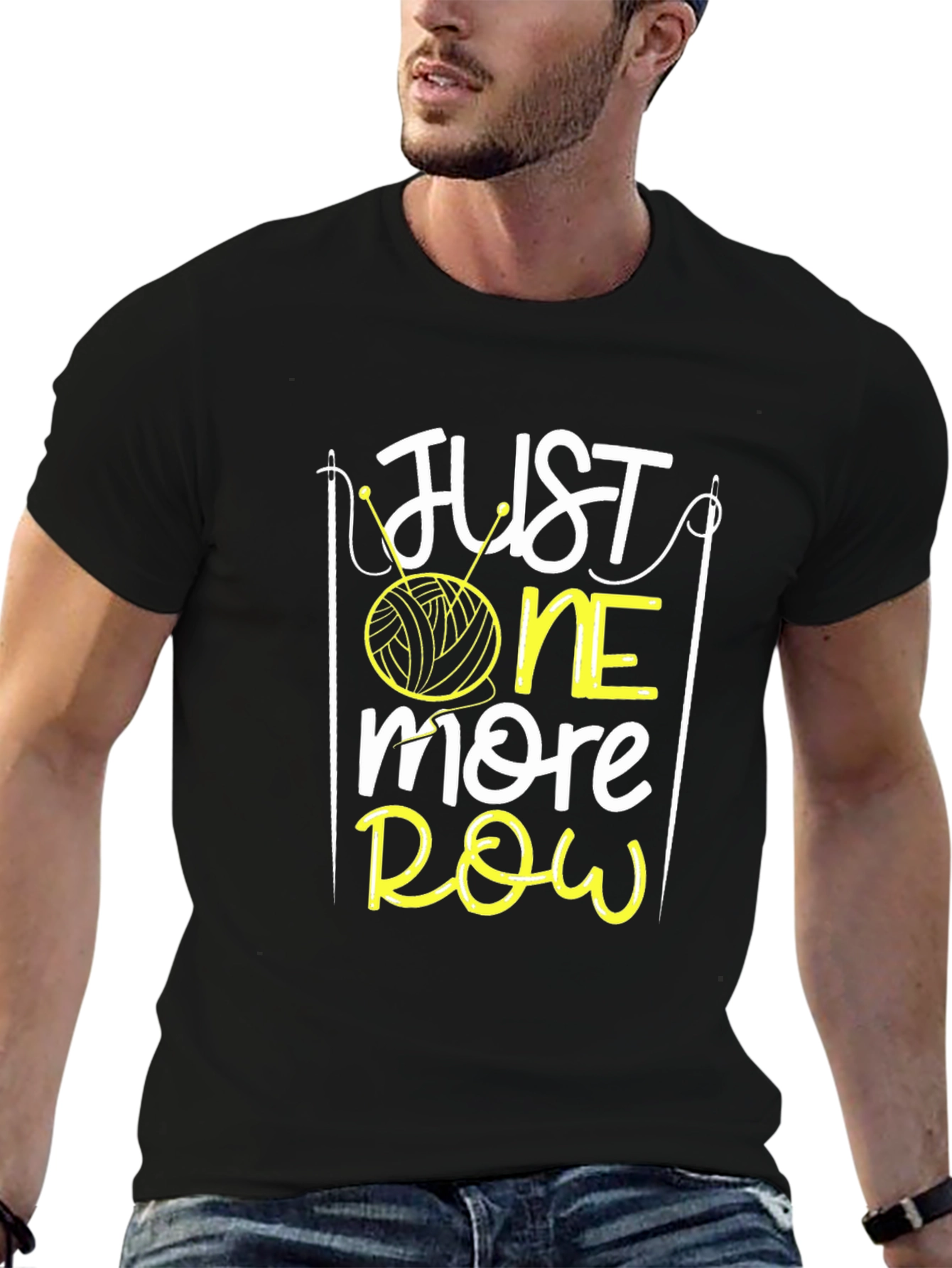 Just One More Row Knit & Crochet T-Shirt