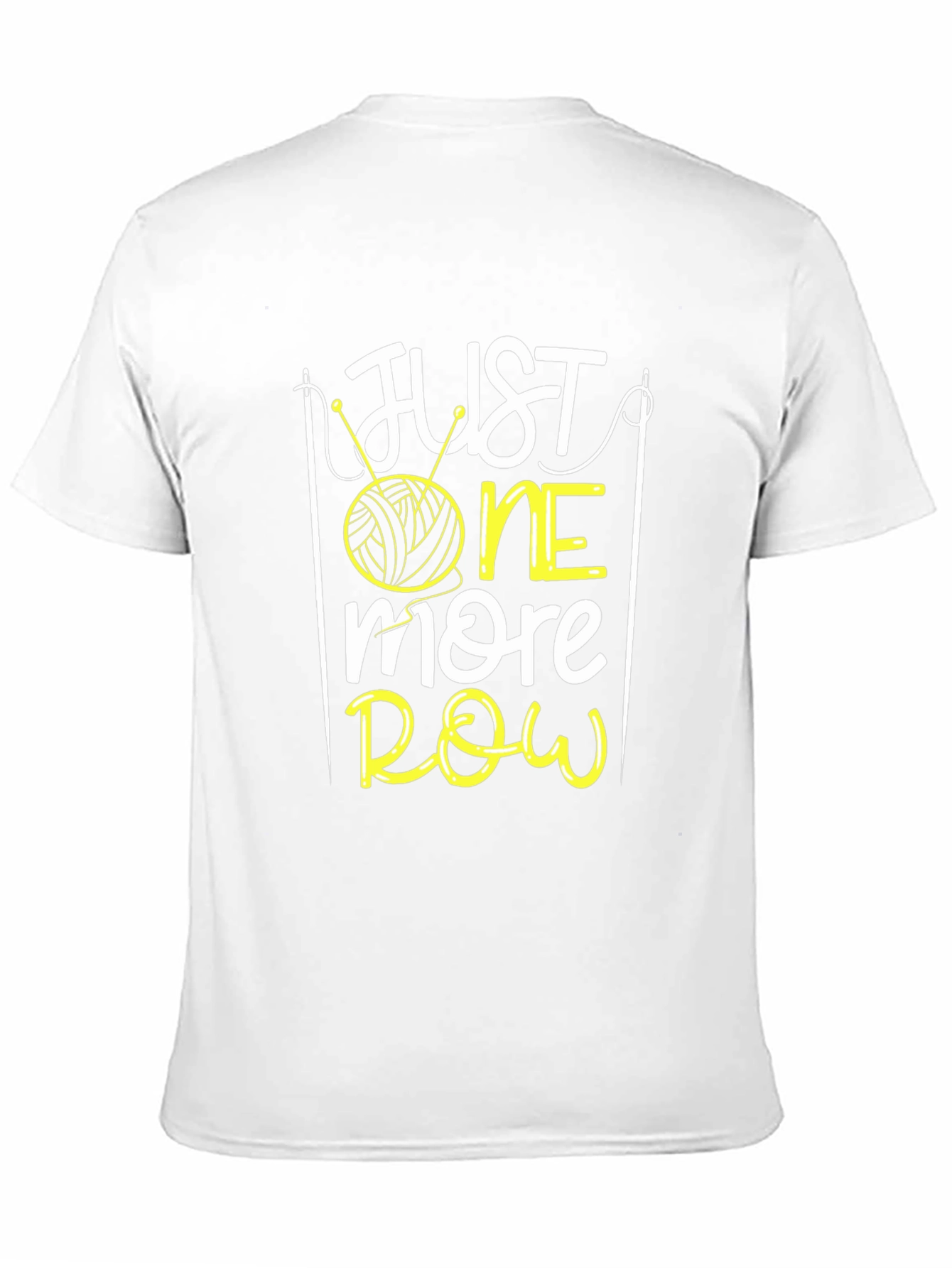Just One More Row Knit & Crochet T-Shirt