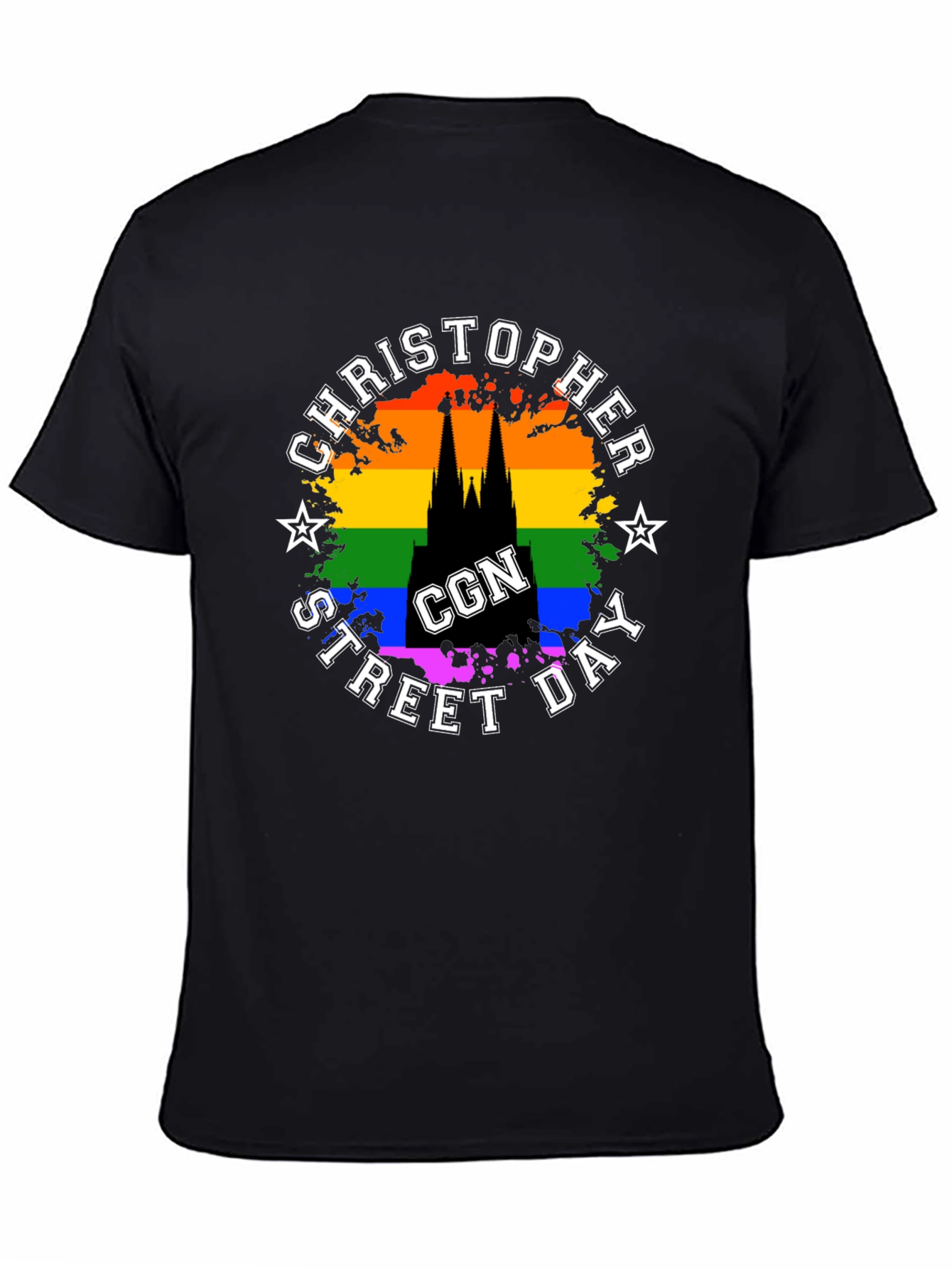 Cologne Street Day Rainbow T-Shirt