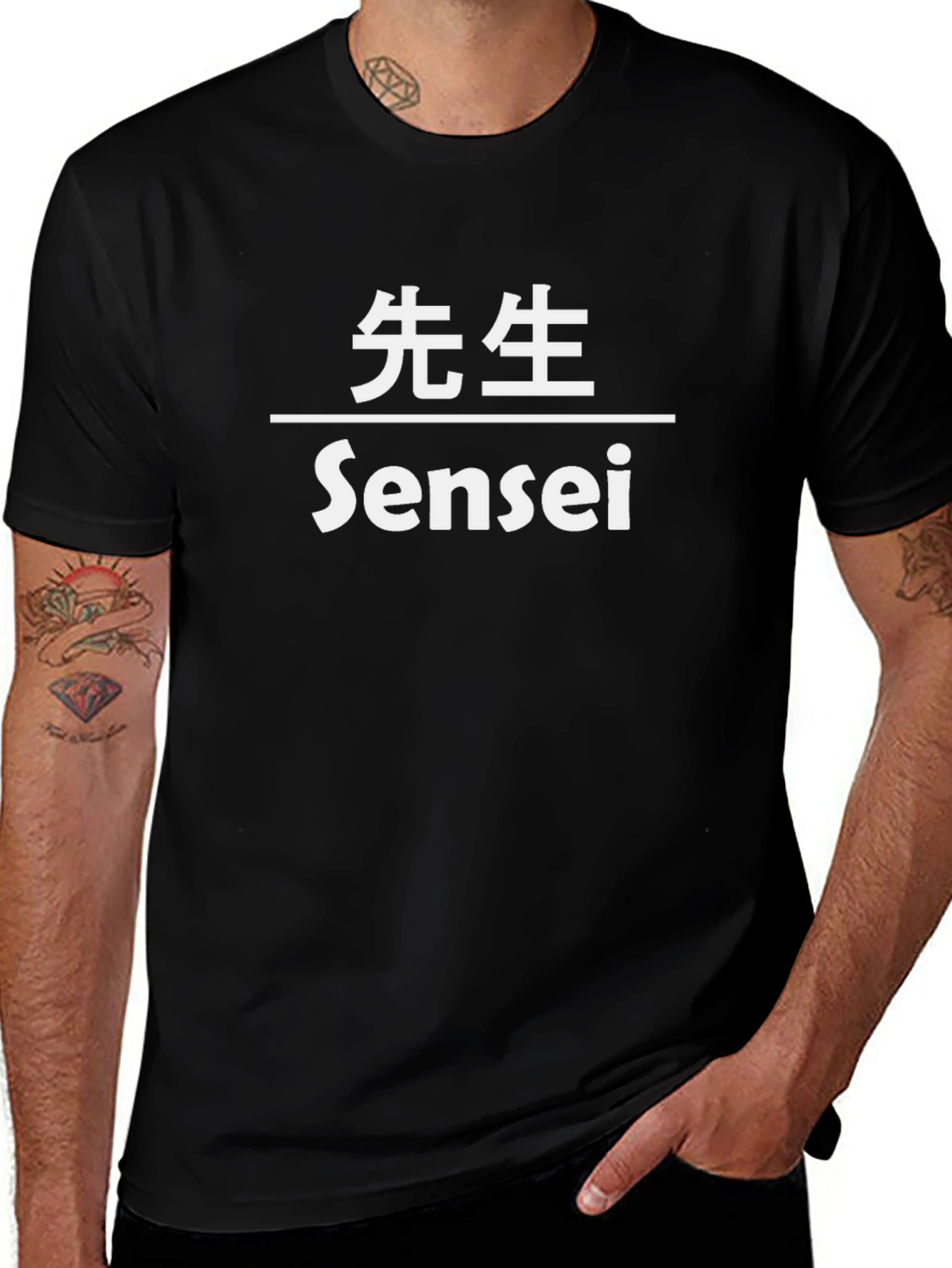 Sensei Graphic T-Shirt - Black