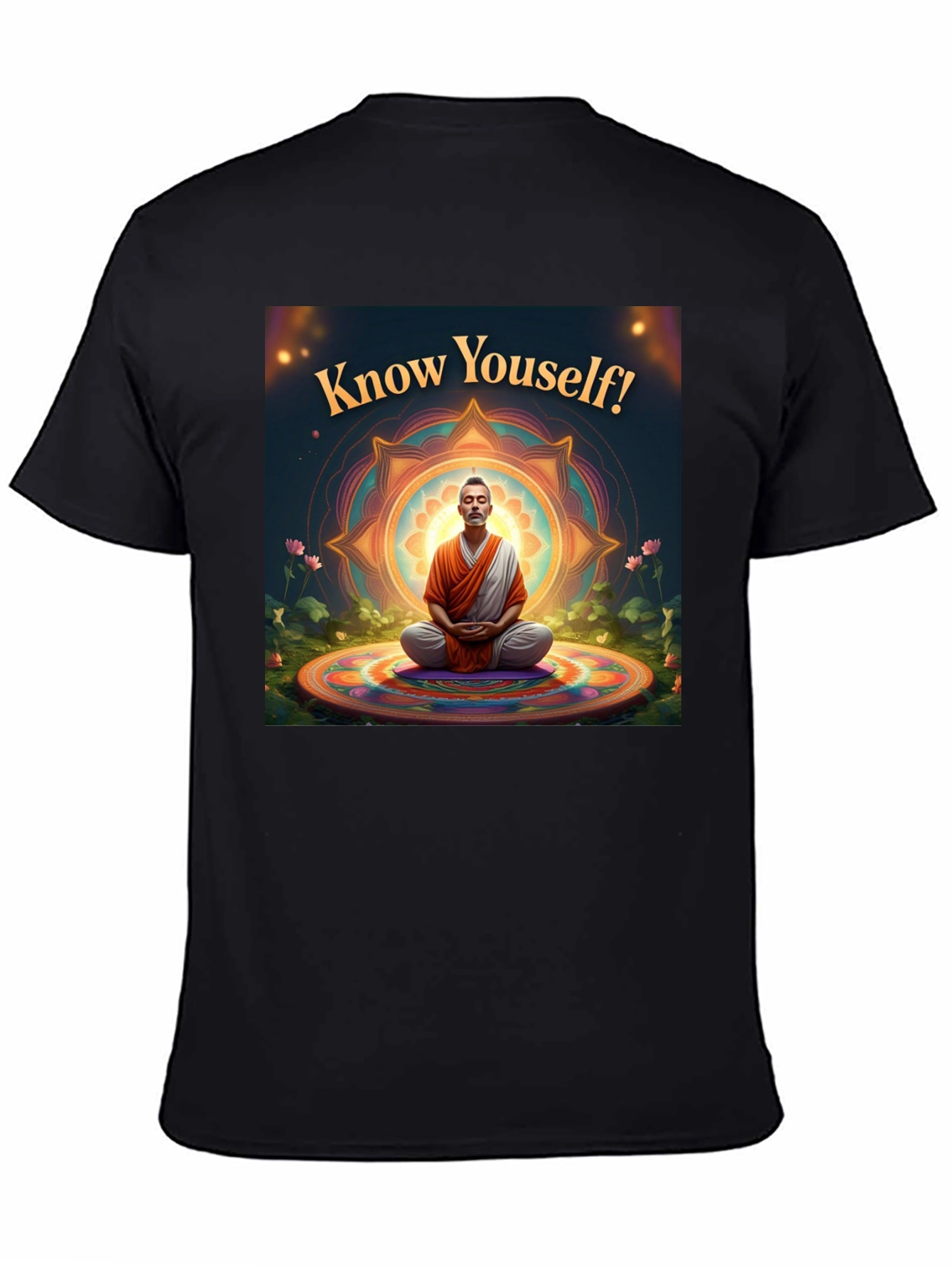 Know Yourself T-Shirt - Spiritual Zen Design