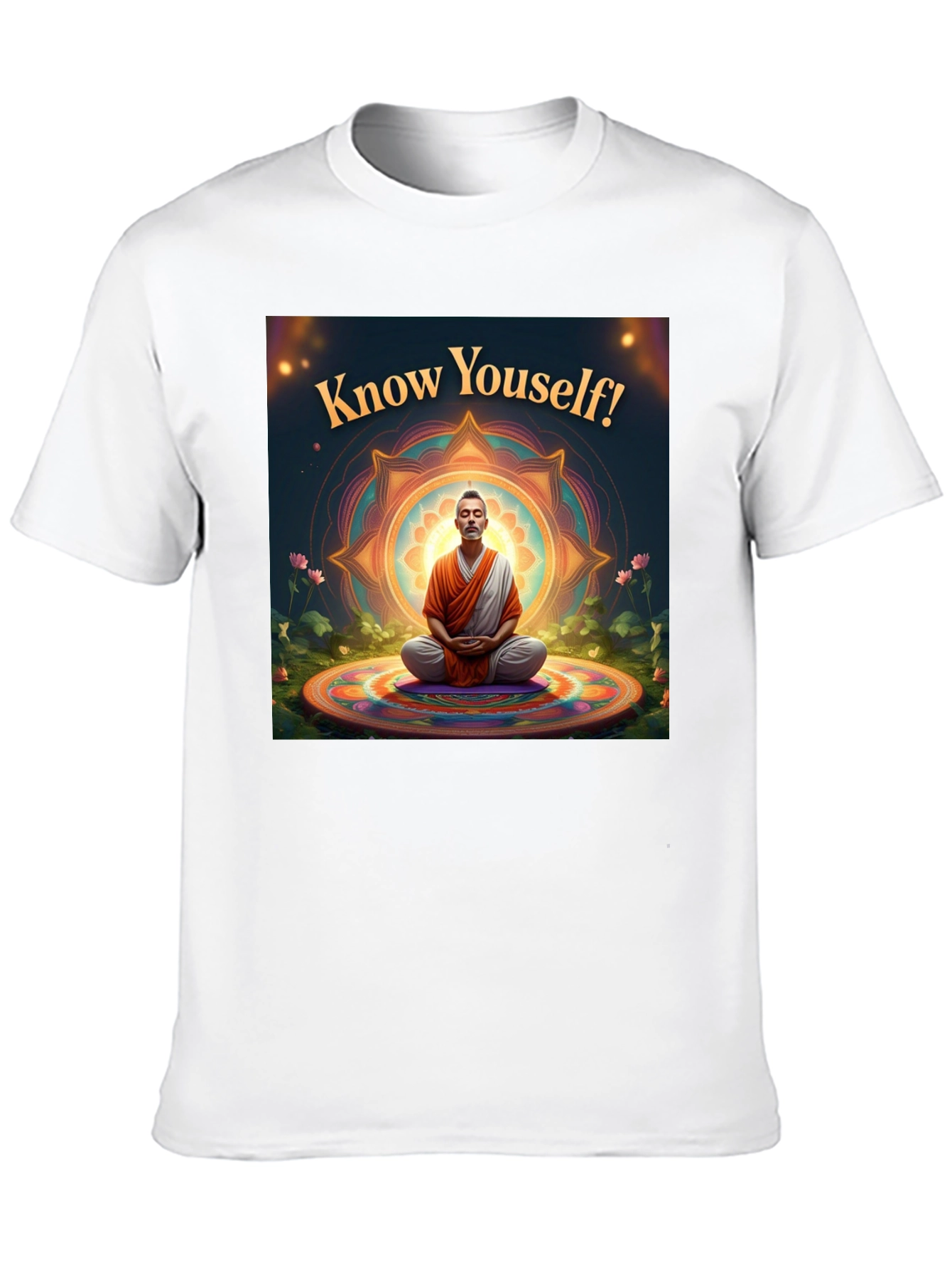 Know Yourself T-Shirt - Spiritual Zen Design
