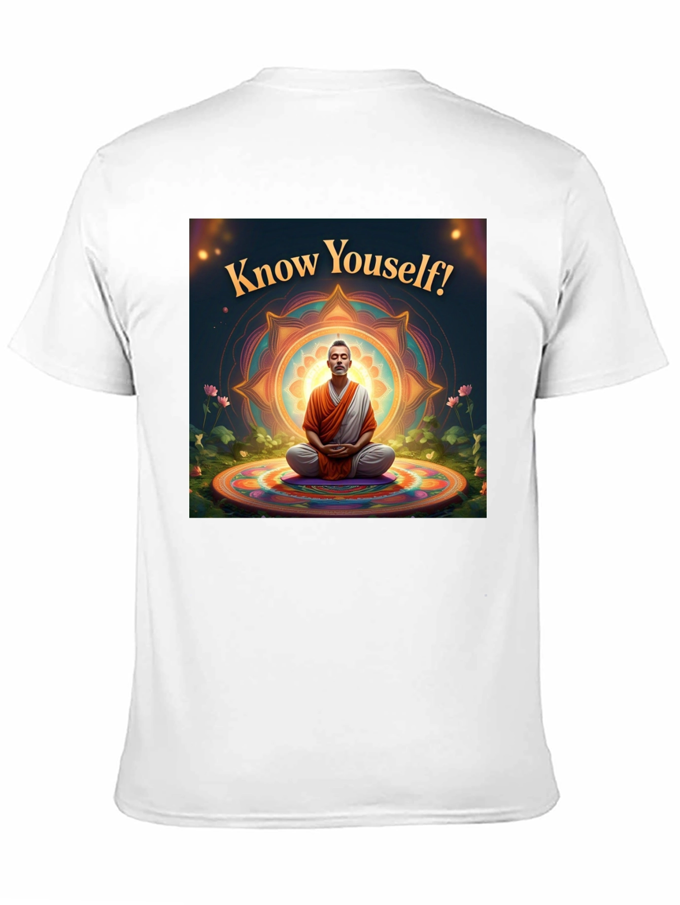 Know Yourself T-Shirt - Spiritual Zen Design
