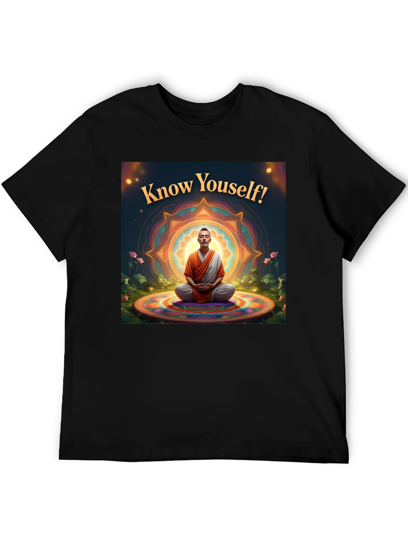 Know Yourself T-Shirt - Spiritual Zen Design
