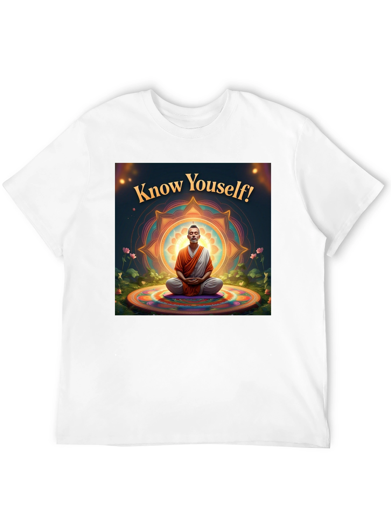 Know Yourself T-Shirt - Spiritual Zen Design